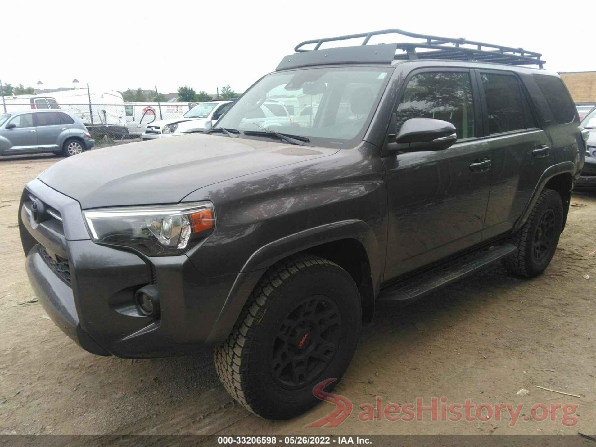 JTEBU5JR1L5791116 2020 TOYOTA 4RUNNER