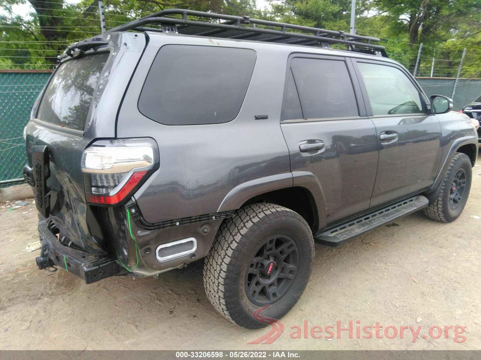 JTEBU5JR1L5791116 2020 TOYOTA 4RUNNER