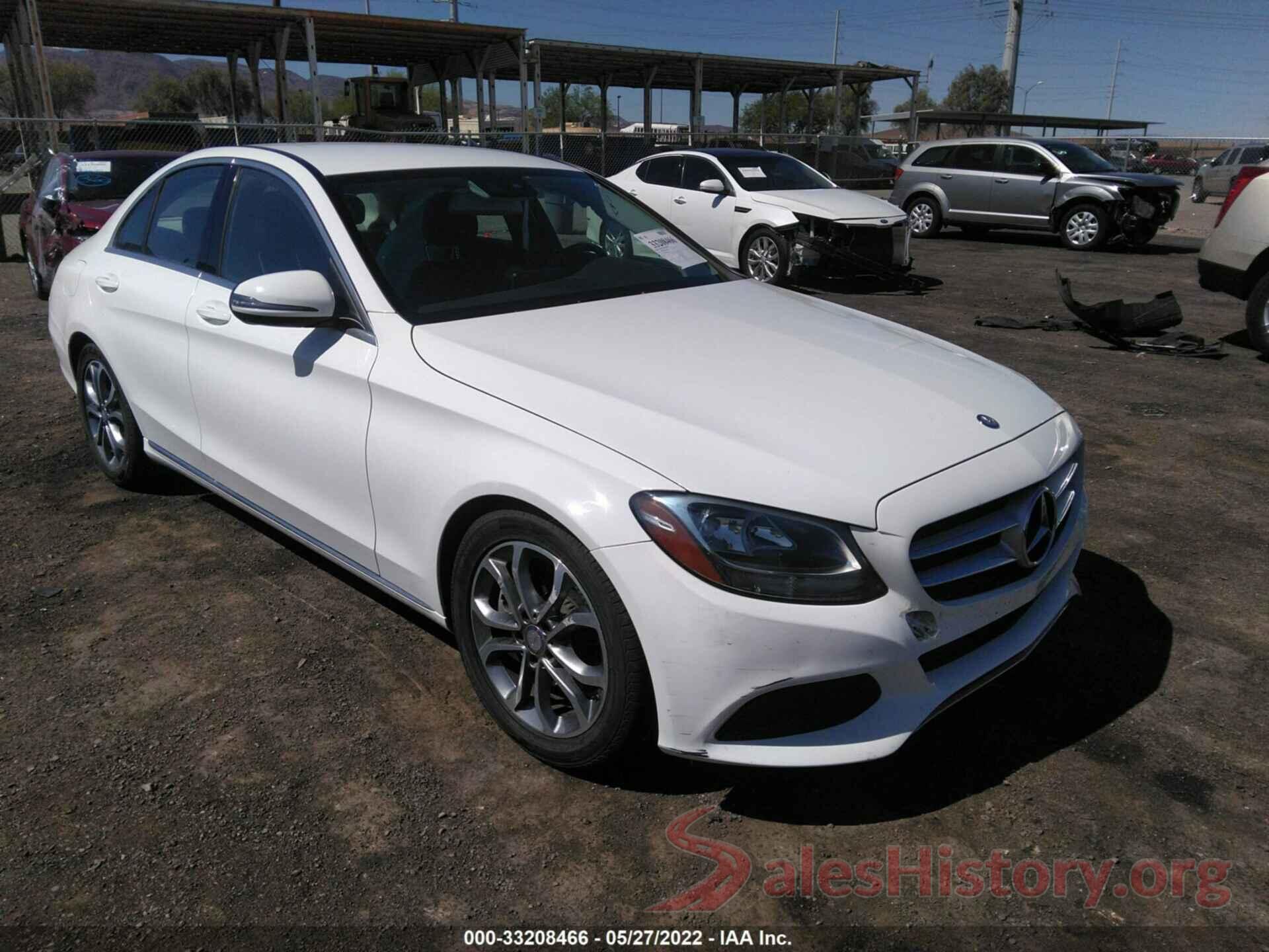 55SWF4JB5GU156335 2016 MERCEDES-BENZ C-CLASS