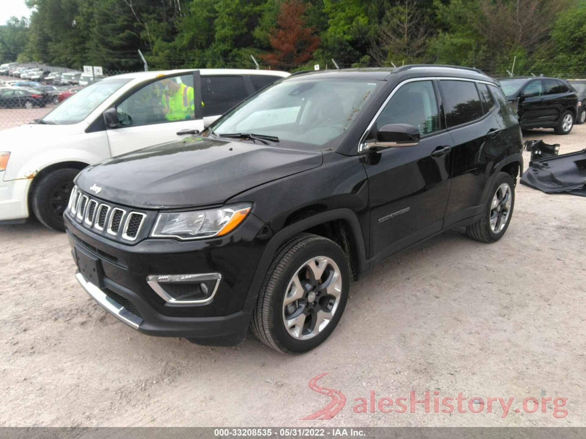 3C4NJDCB7MT503332 2021 JEEP COMPASS