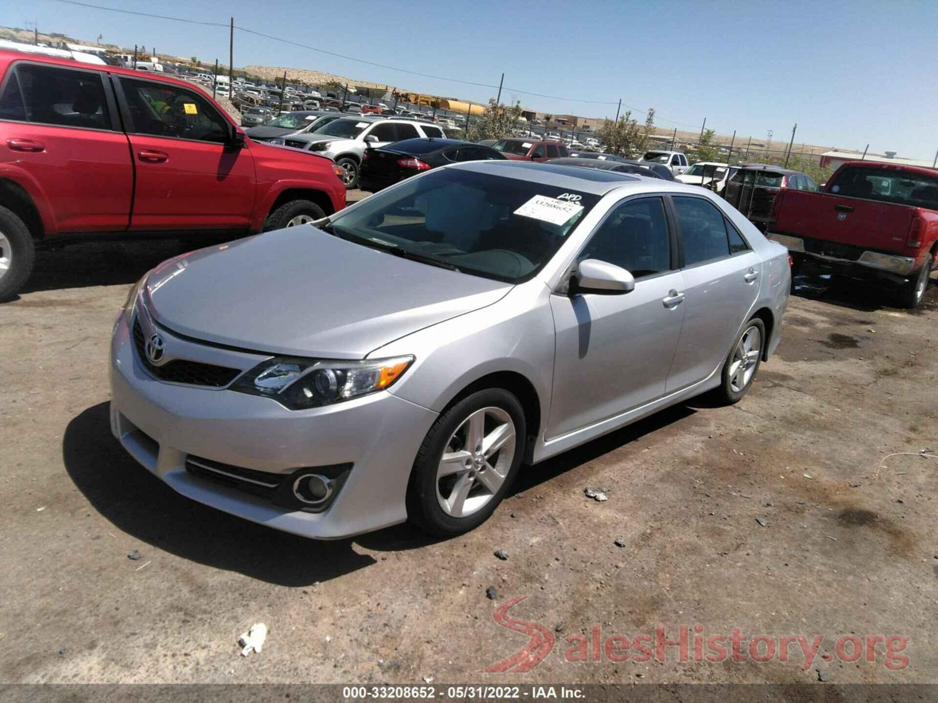 4T1BF1FKXCU167397 2012 TOYOTA CAMRY