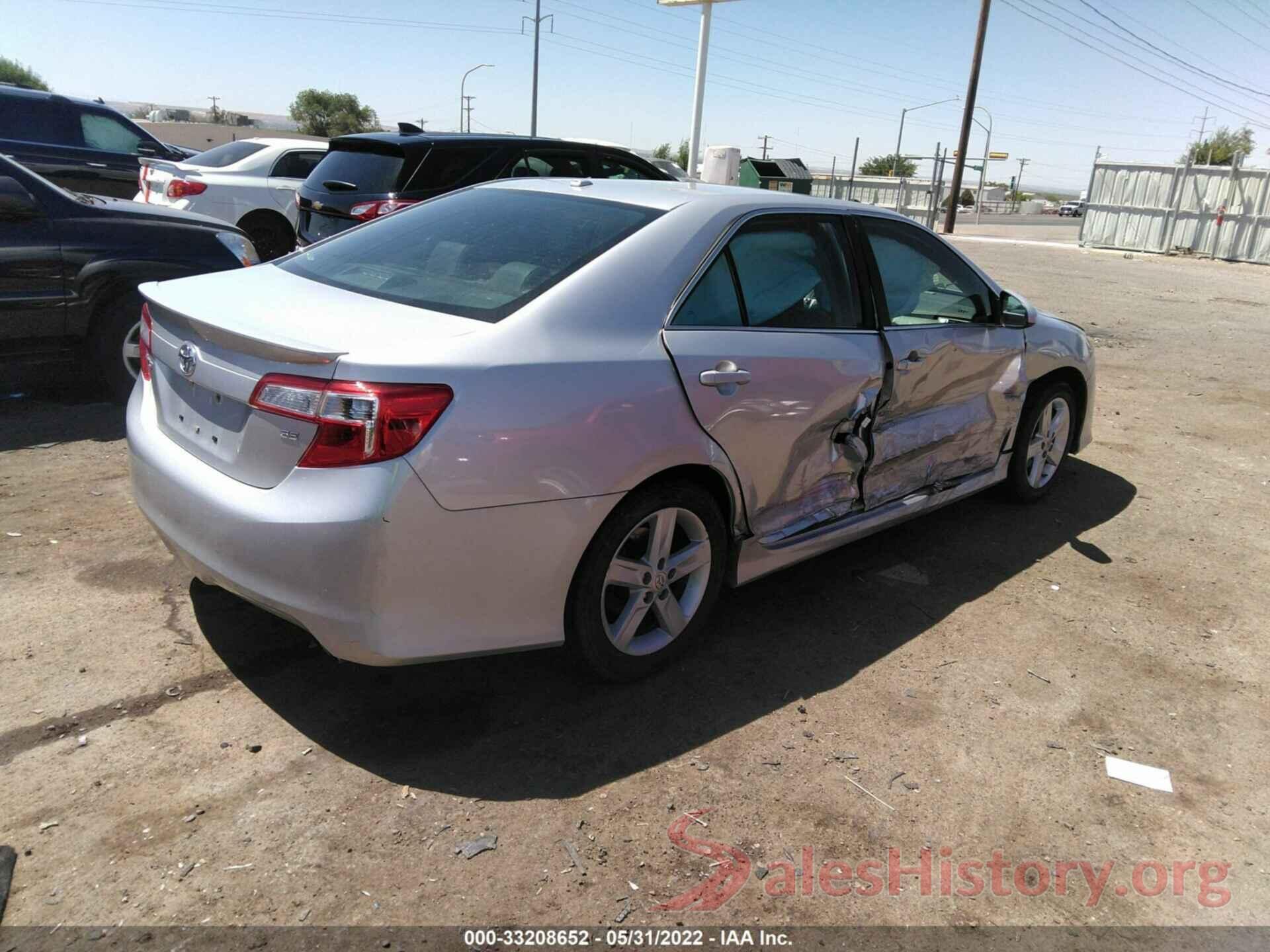 4T1BF1FKXCU167397 2012 TOYOTA CAMRY