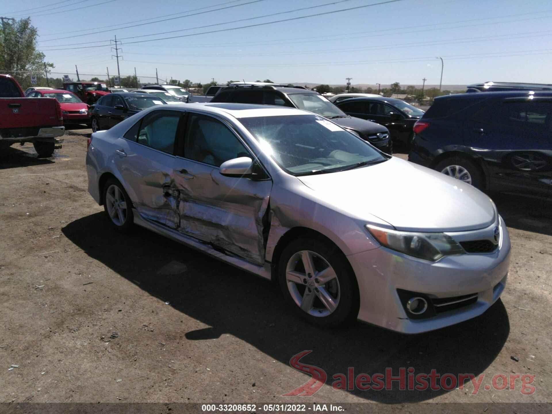 4T1BF1FKXCU167397 2012 TOYOTA CAMRY