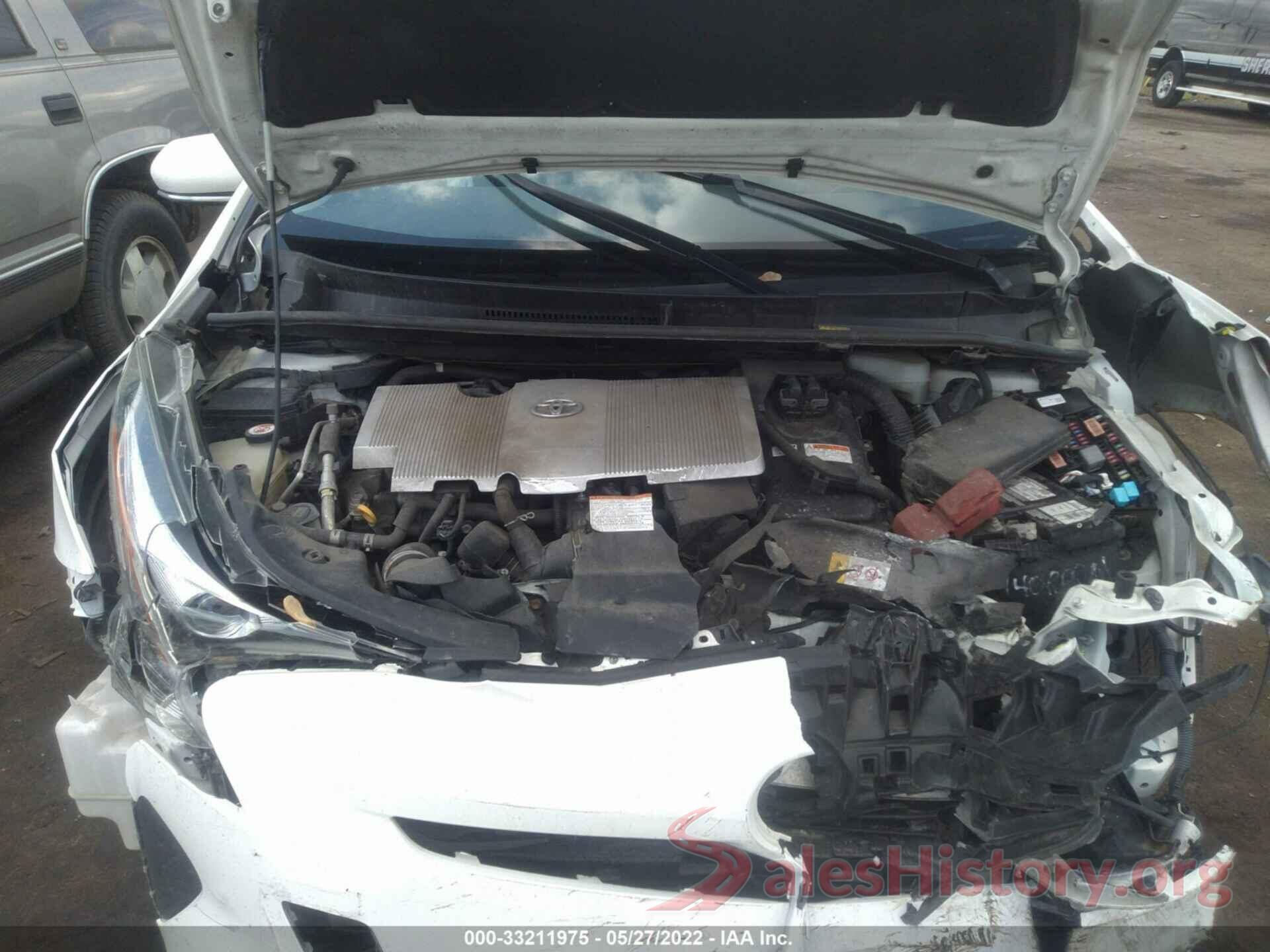 JTDKBRFU5G3527672 2016 TOYOTA PRIUS