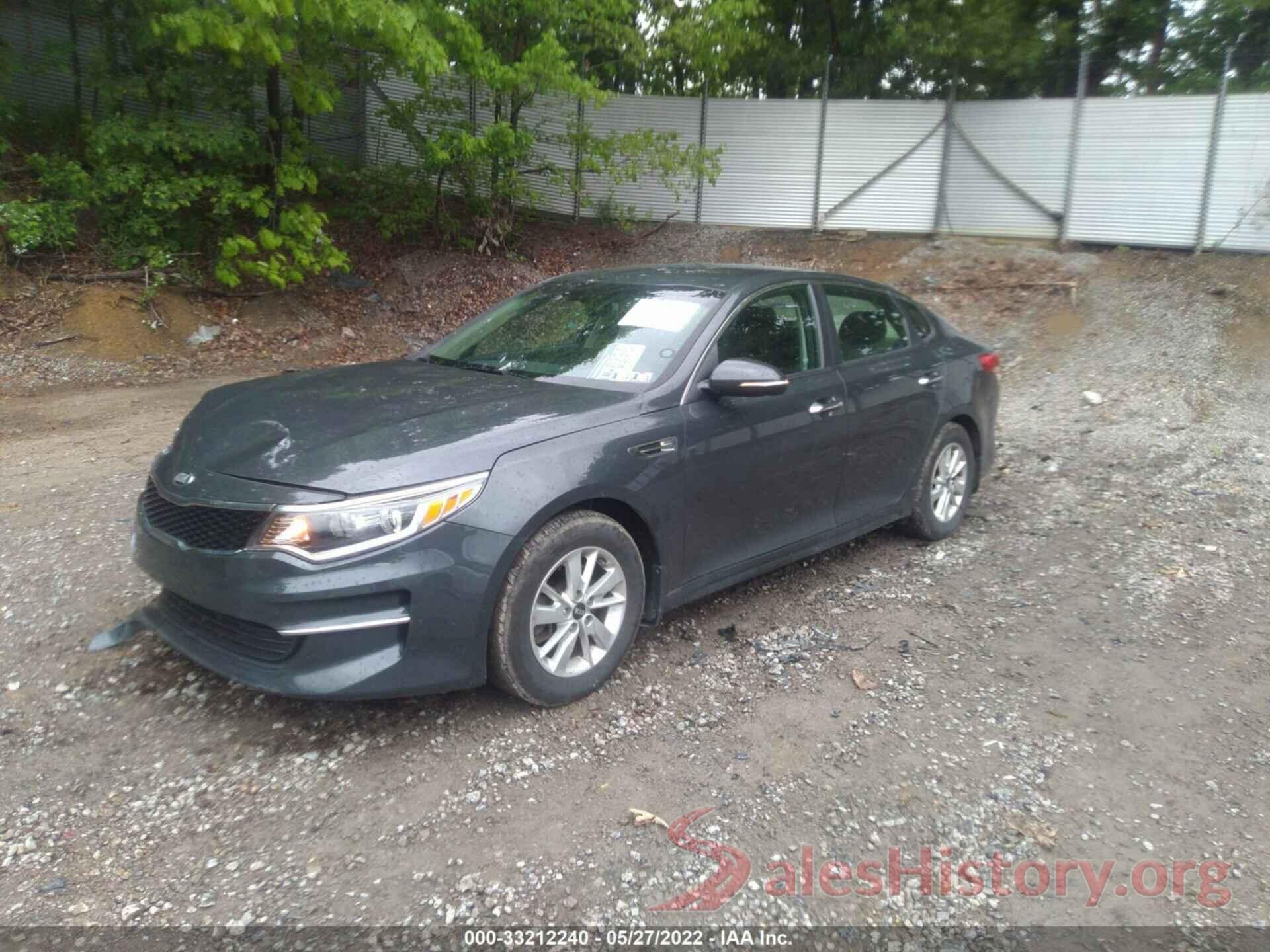 KNAGT4L35G5073541 2016 KIA OPTIMA