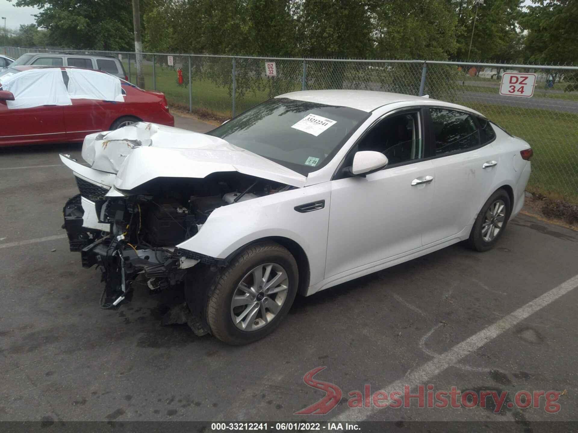 5XXGT4L32JG187812 2018 KIA OPTIMA