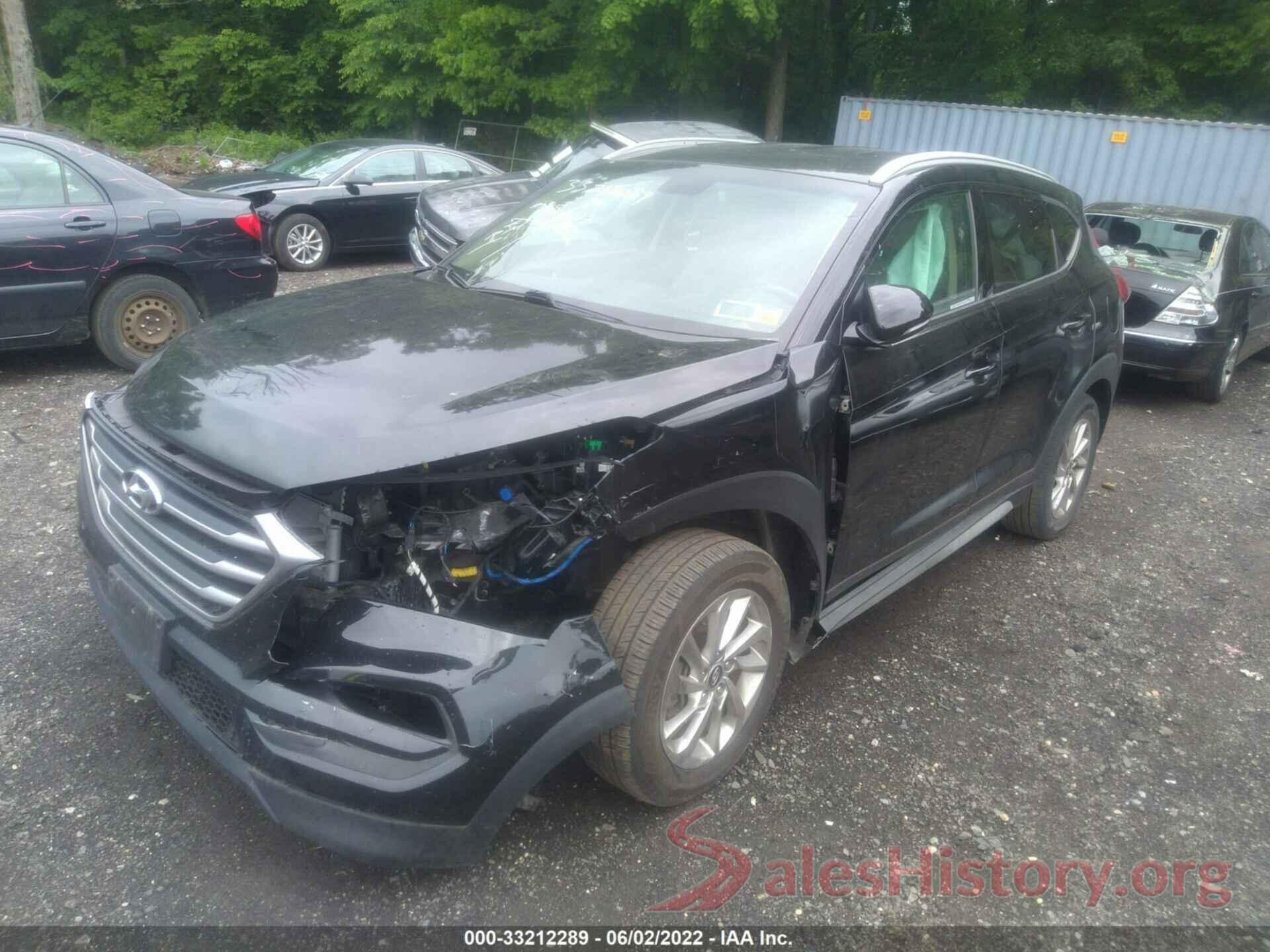 KM8J3CA41HU546613 2017 HYUNDAI TUCSON