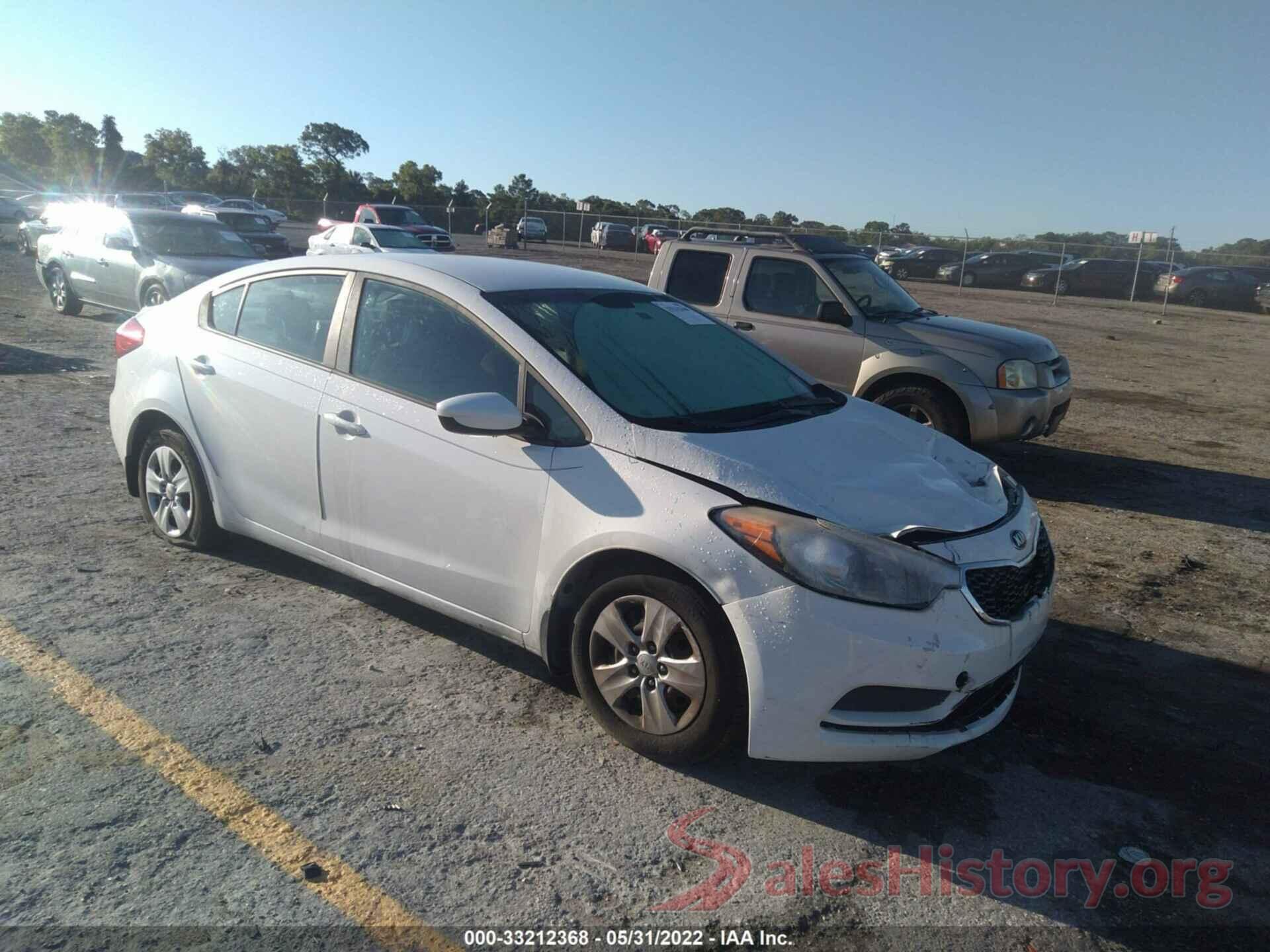 KNAFK4A64G5615756 2016 KIA FORTE