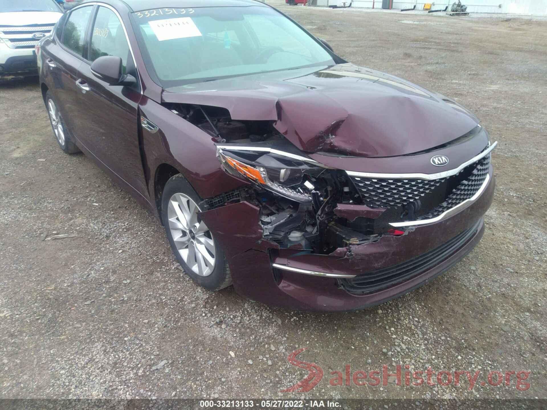 5XXGU4L38GG104860 2016 KIA OPTIMA