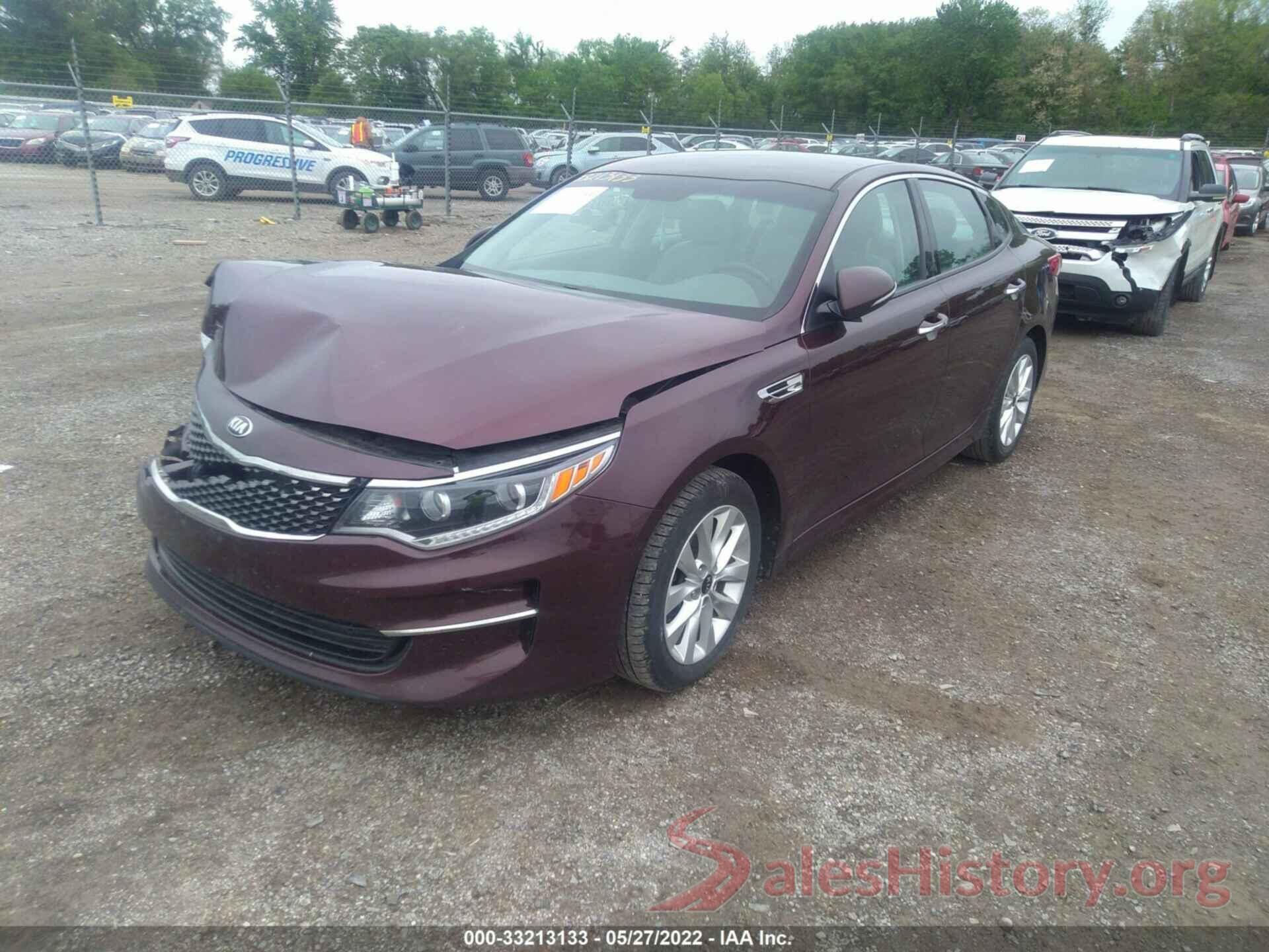 5XXGU4L38GG104860 2016 KIA OPTIMA