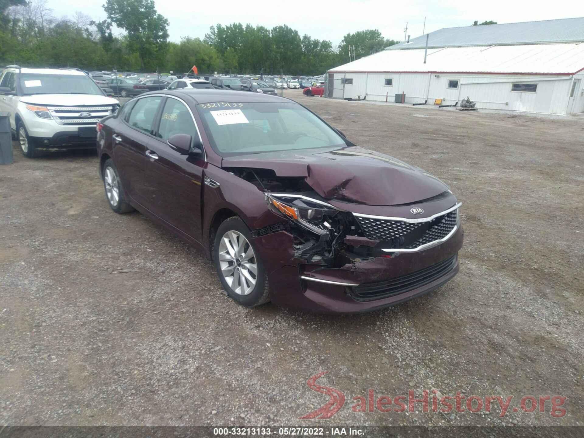 5XXGU4L38GG104860 2016 KIA OPTIMA