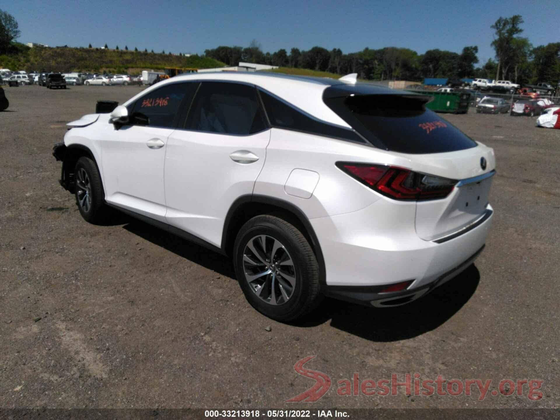 2T2HZMDA0MC280724 2021 LEXUS RX