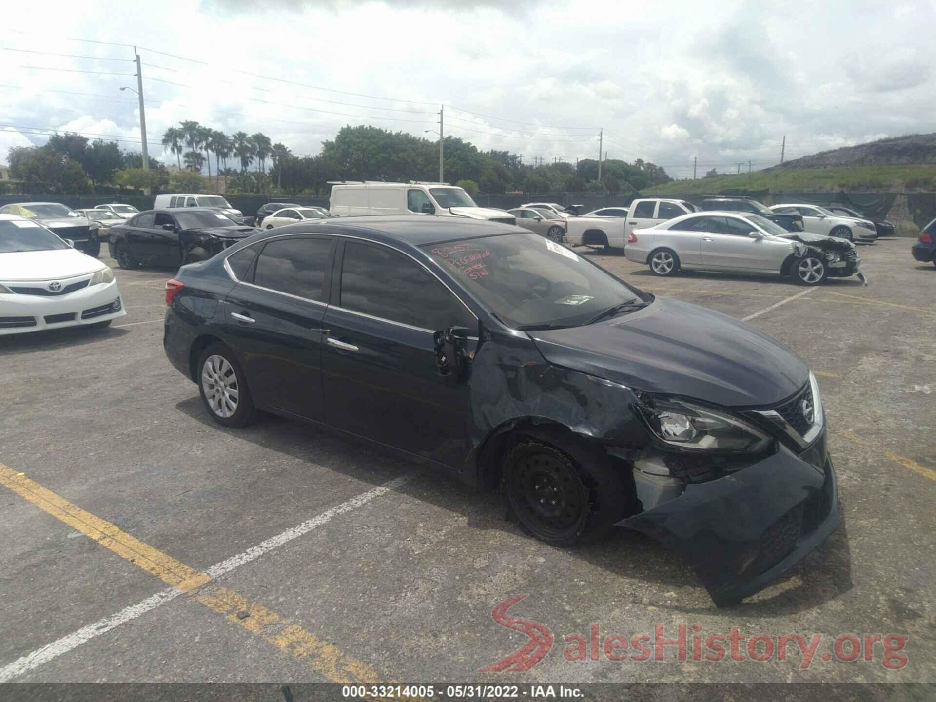 3N1AB7AP4HL674205 2017 NISSAN SENTRA