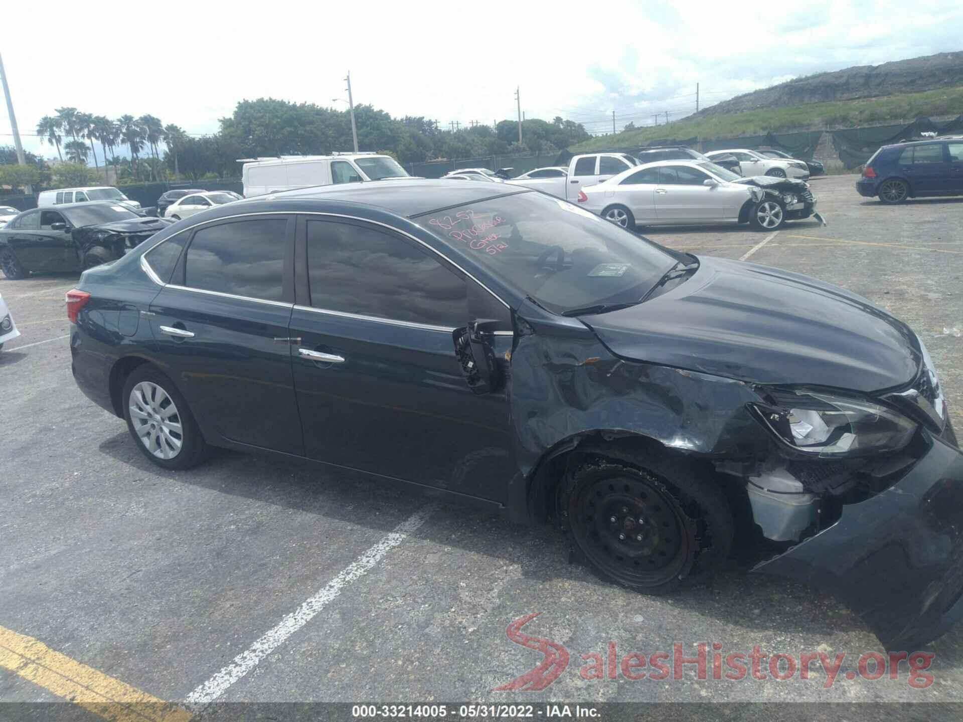 3N1AB7AP4HL674205 2017 NISSAN SENTRA