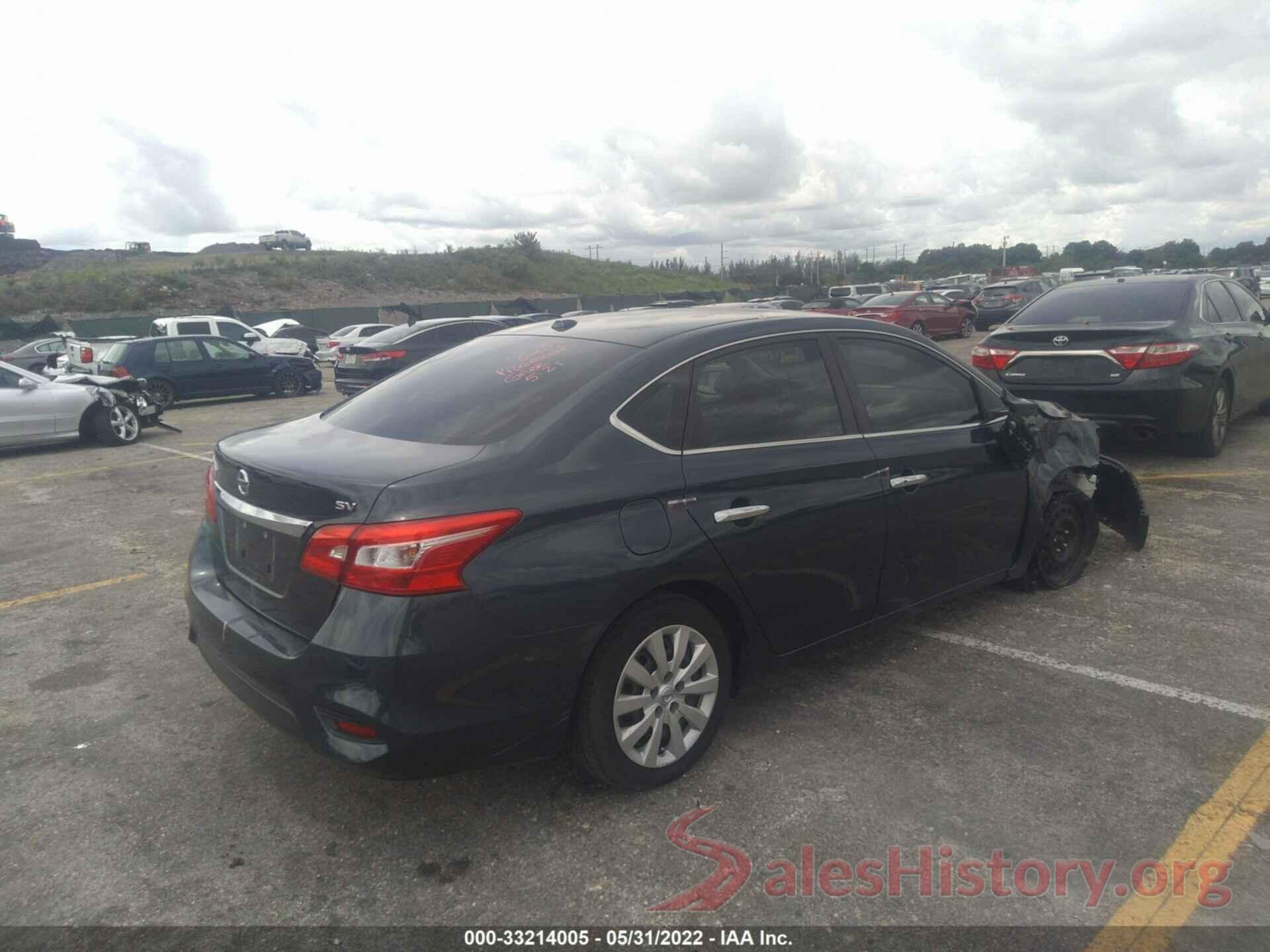 3N1AB7AP4HL674205 2017 NISSAN SENTRA