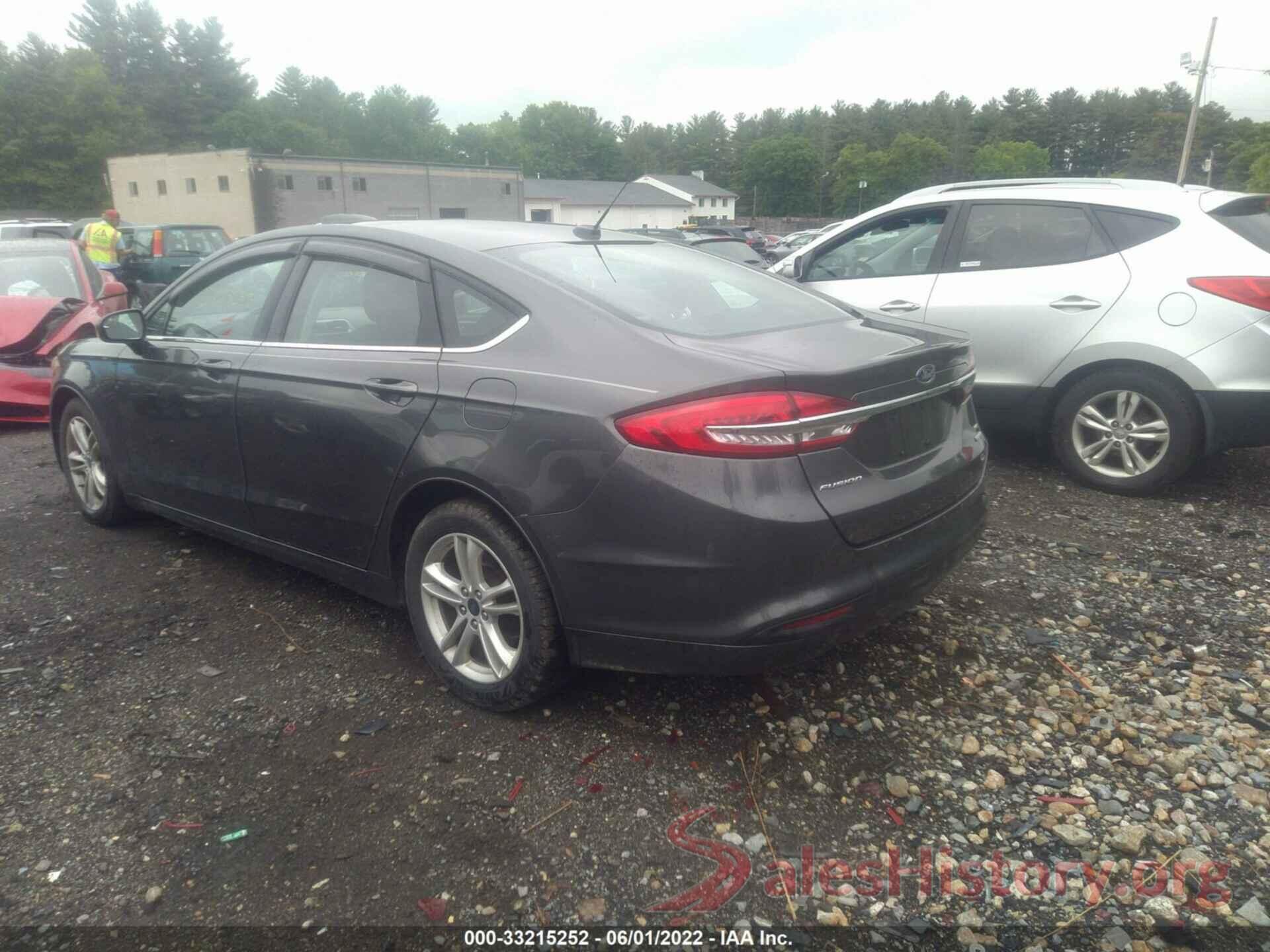 3FA6P0HD0JR237320 2018 FORD FUSION