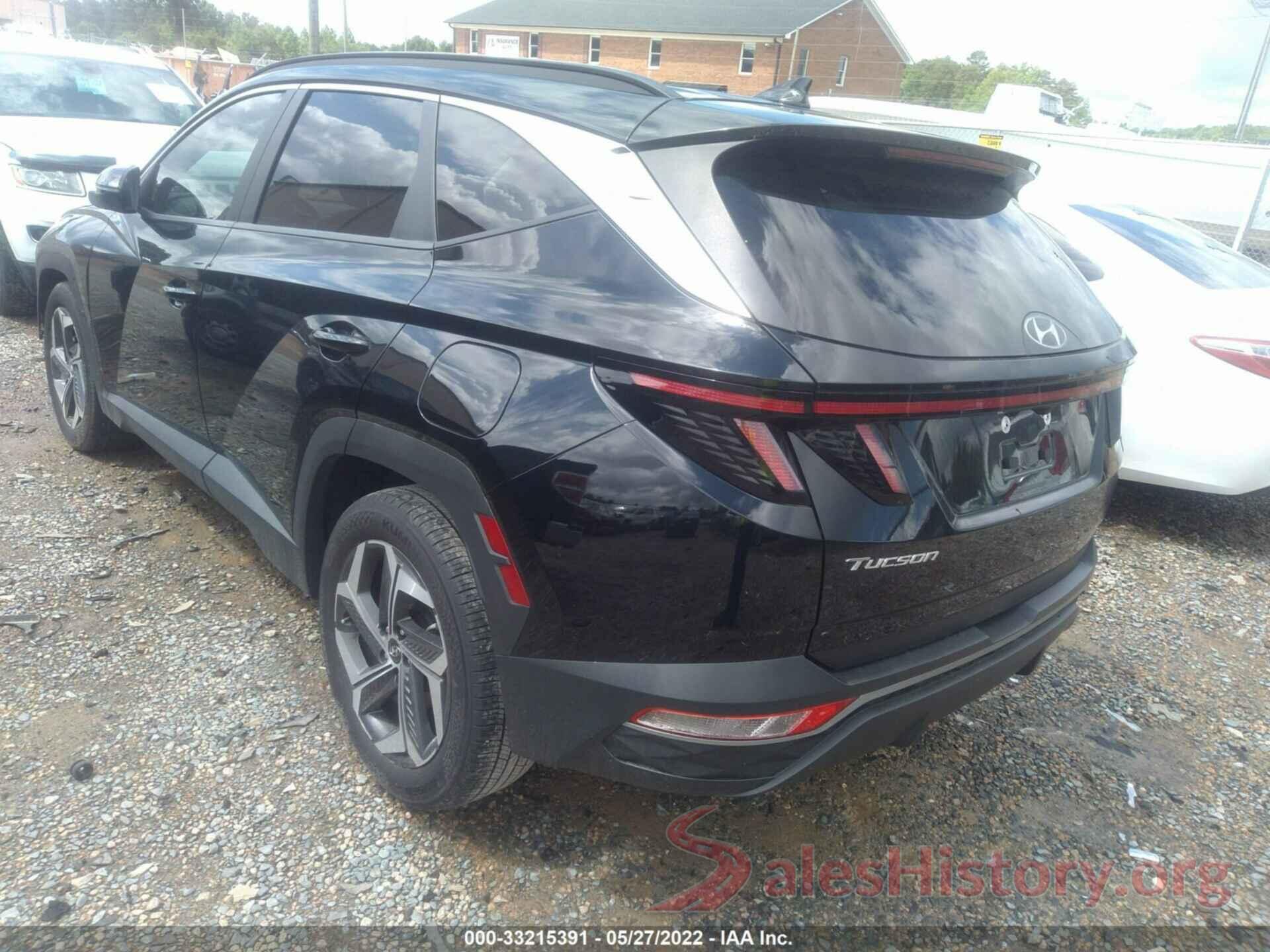 5NMJF3AE3NH007580 2022 HYUNDAI TUCSON