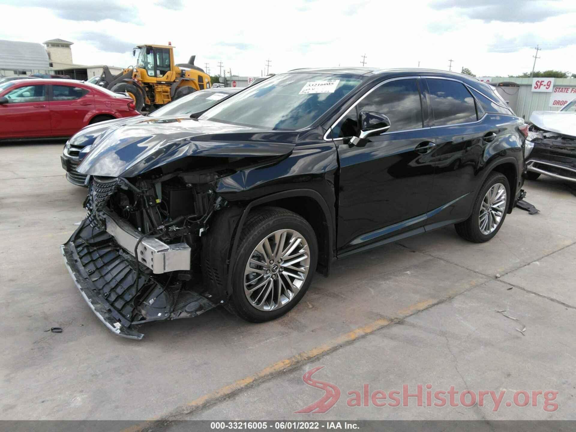 2T2JZMDA7NC339402 2022 LEXUS RX