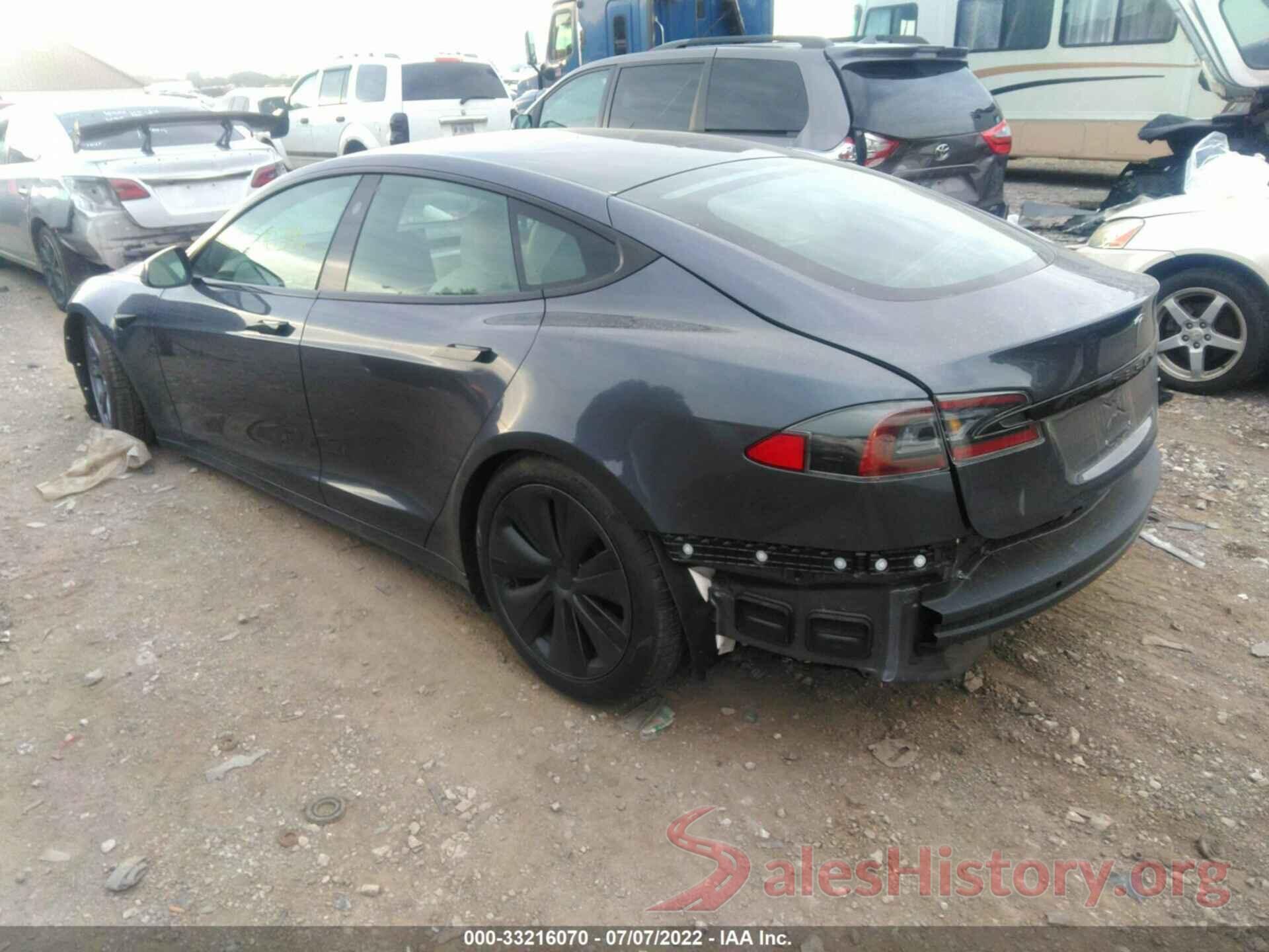 5YJSA1E5XNF470853 2022 TESLA MODEL S