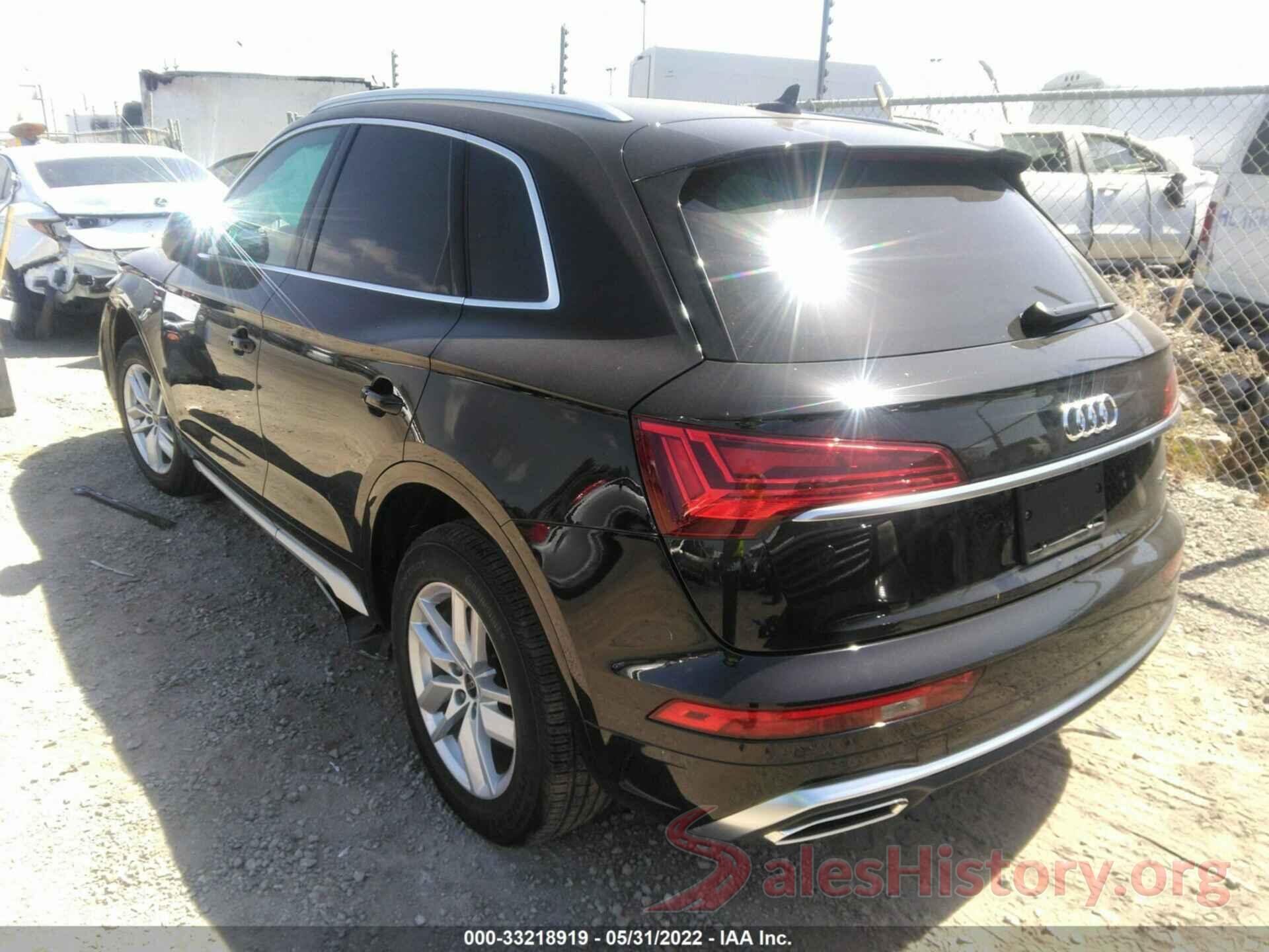 WA1GAAFY2N2002580 2022 AUDI Q5