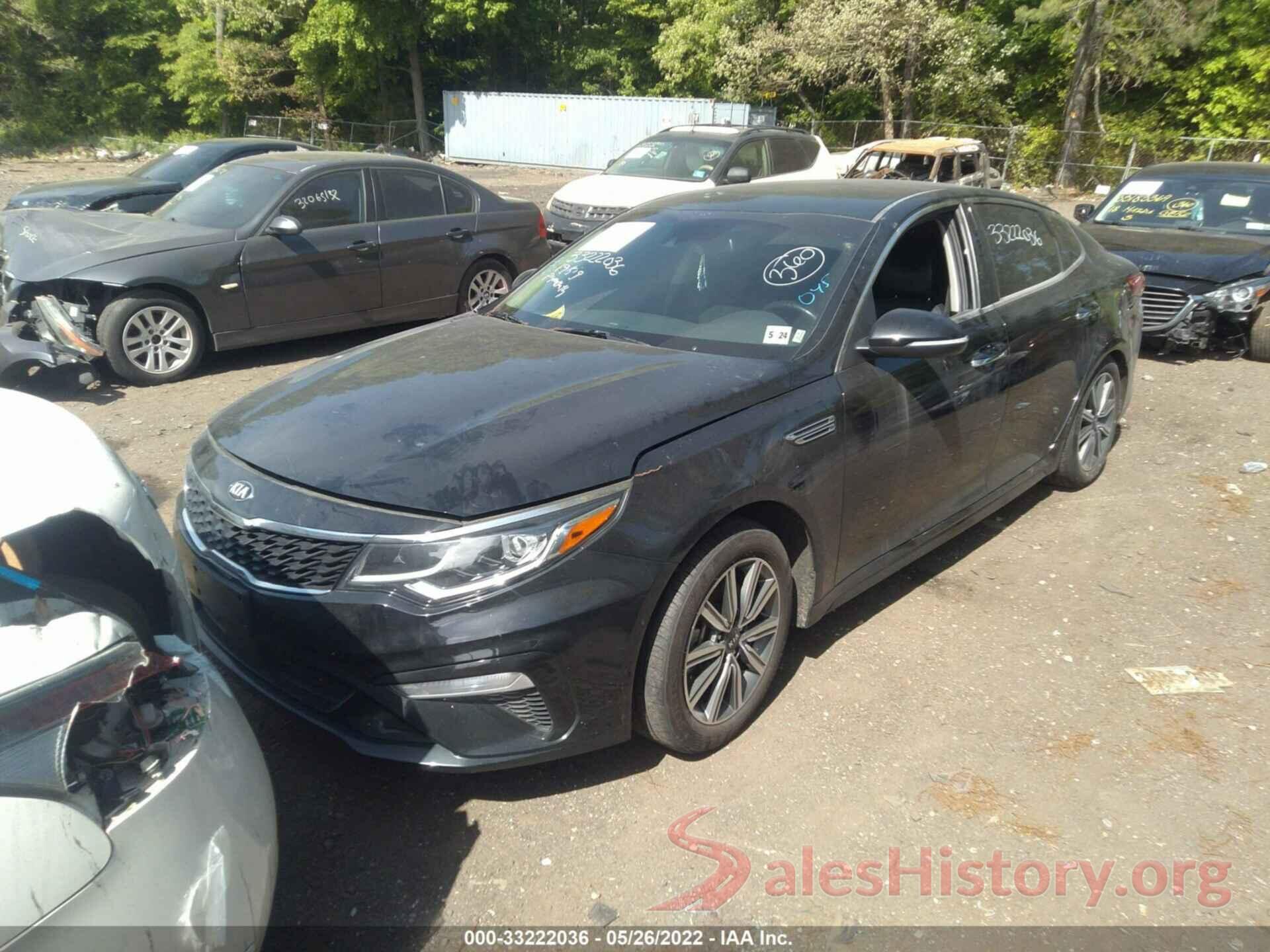 5XXGU4L16KG368411 2019 KIA OPTIMA