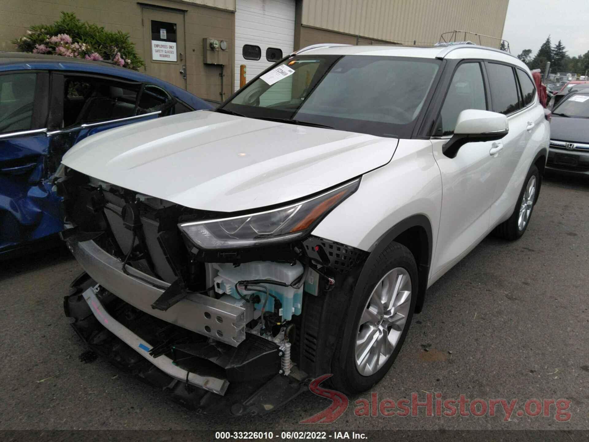 5TDDZRBHXNS192109 2022 TOYOTA HIGHLANDER