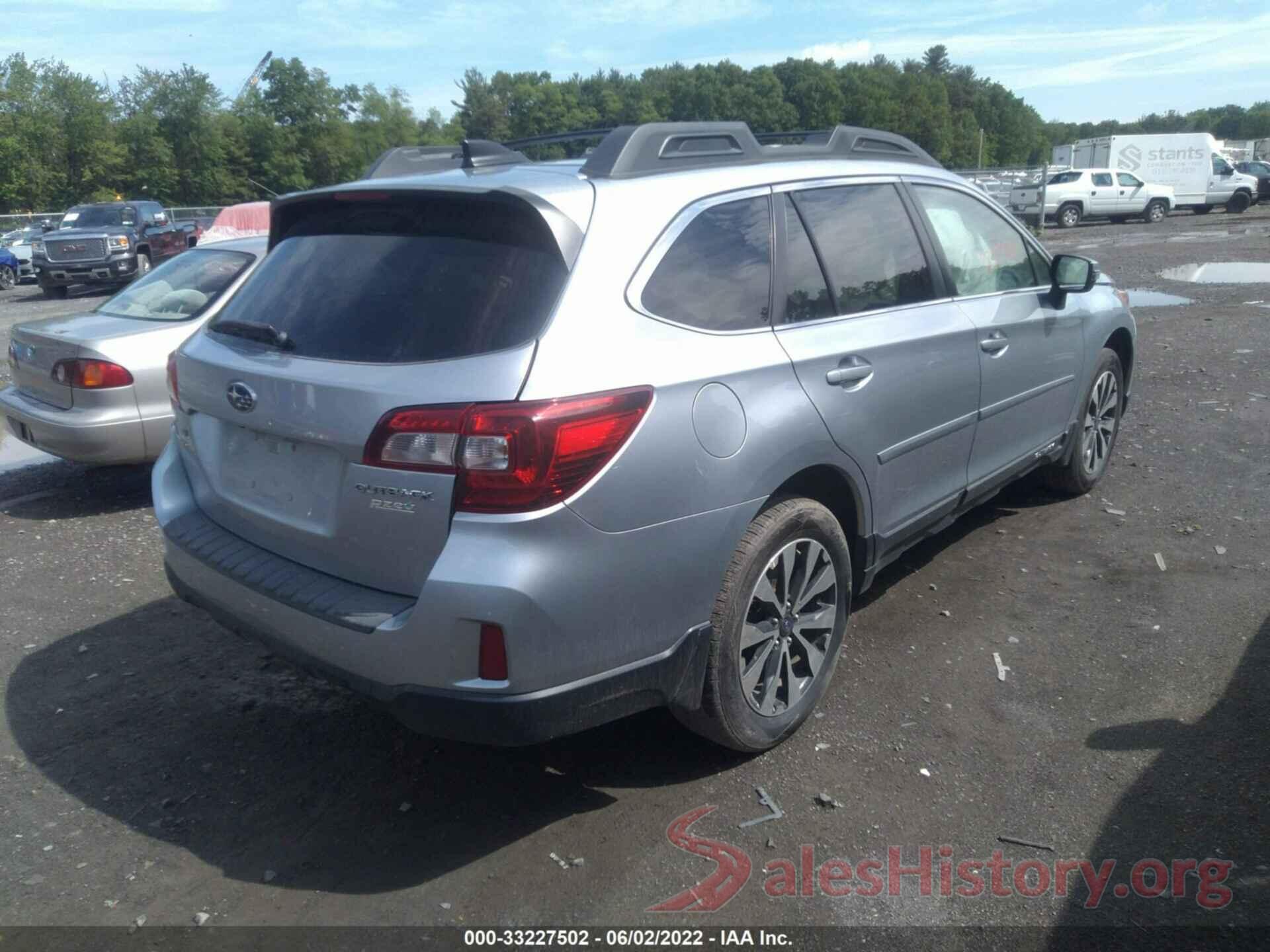 4S4BSANC5G3261866 2016 SUBARU OUTBACK