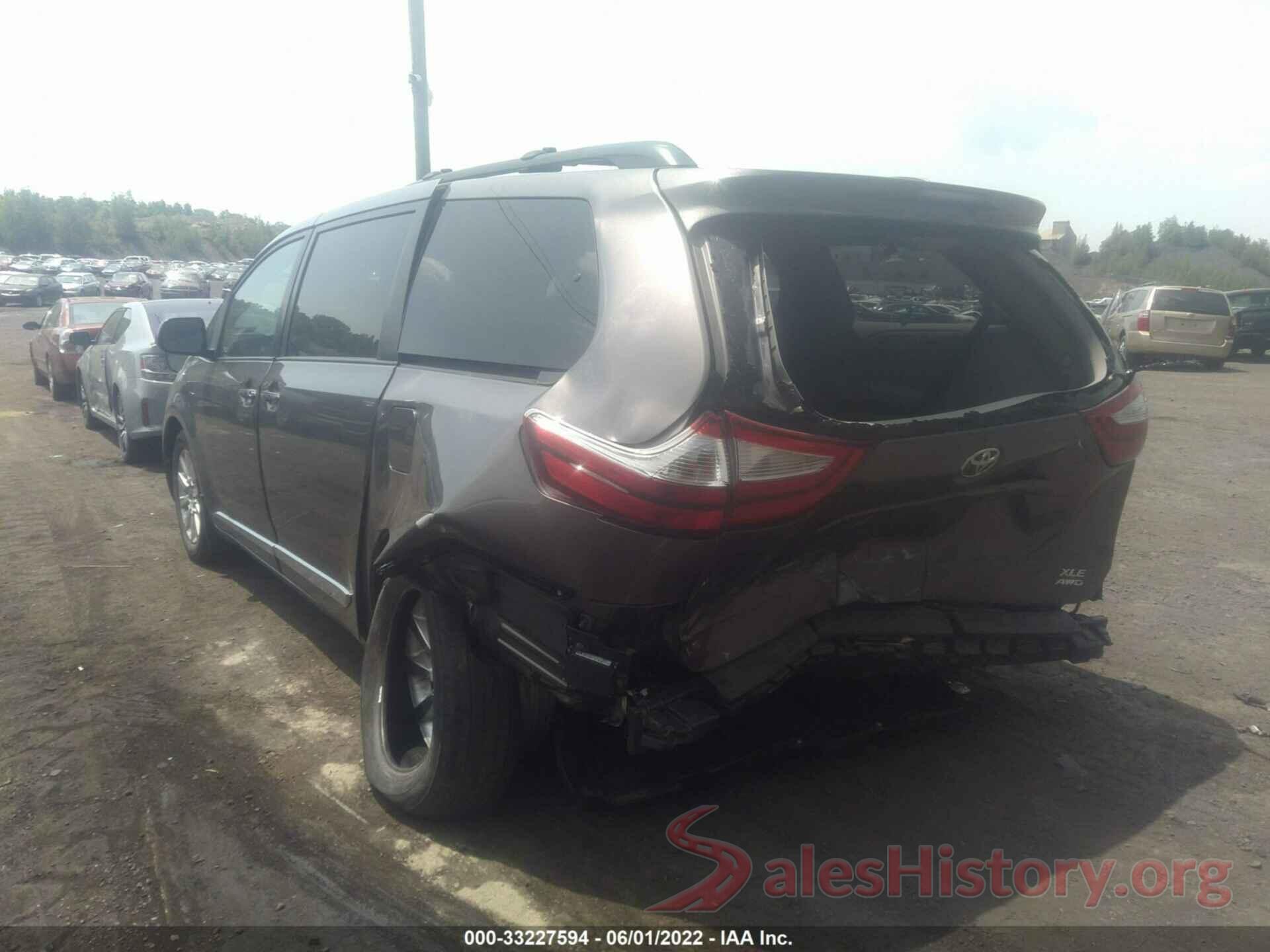 5TDDK3DC0GS134628 2016 TOYOTA SIENNA