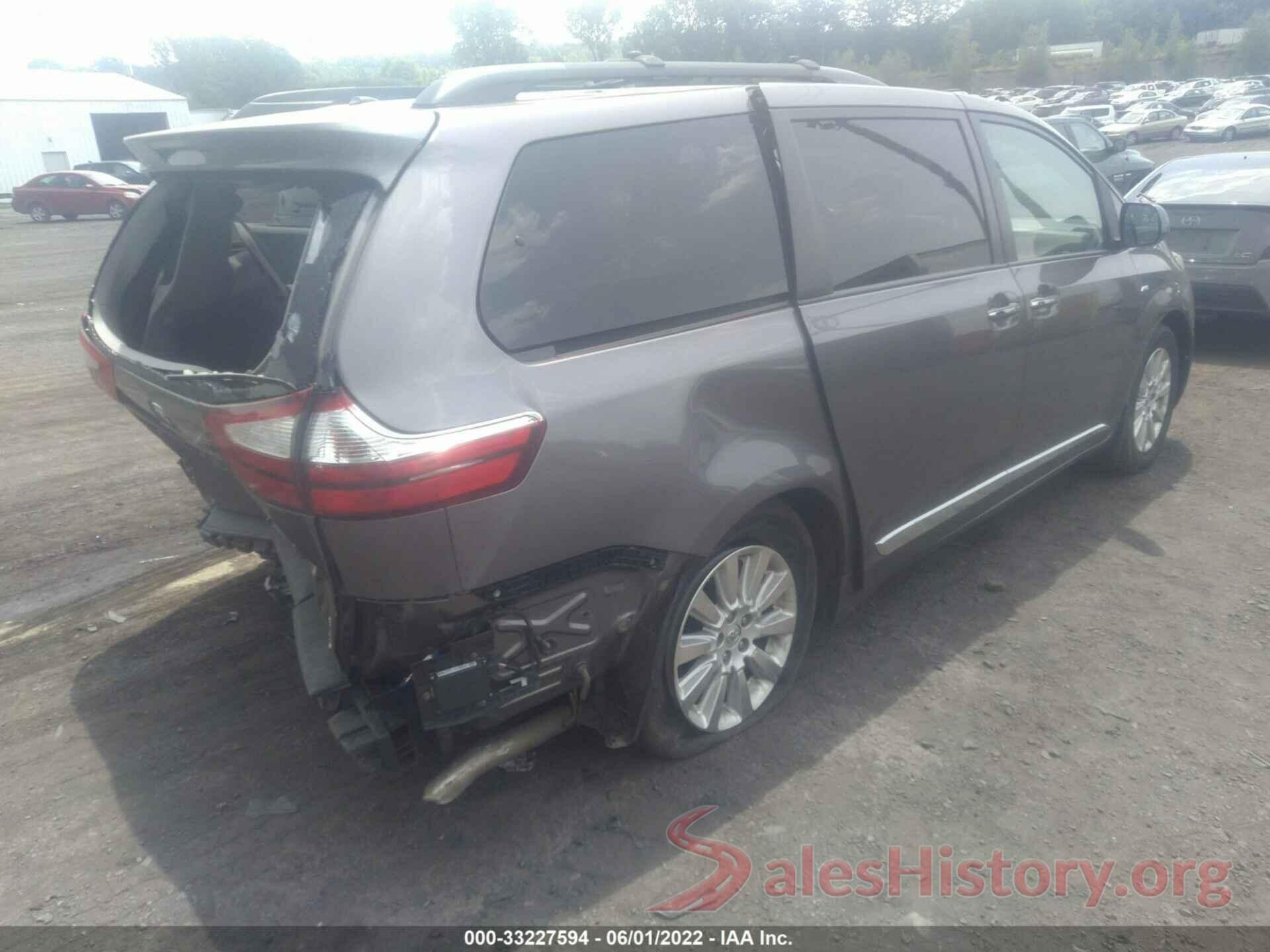 5TDDK3DC0GS134628 2016 TOYOTA SIENNA