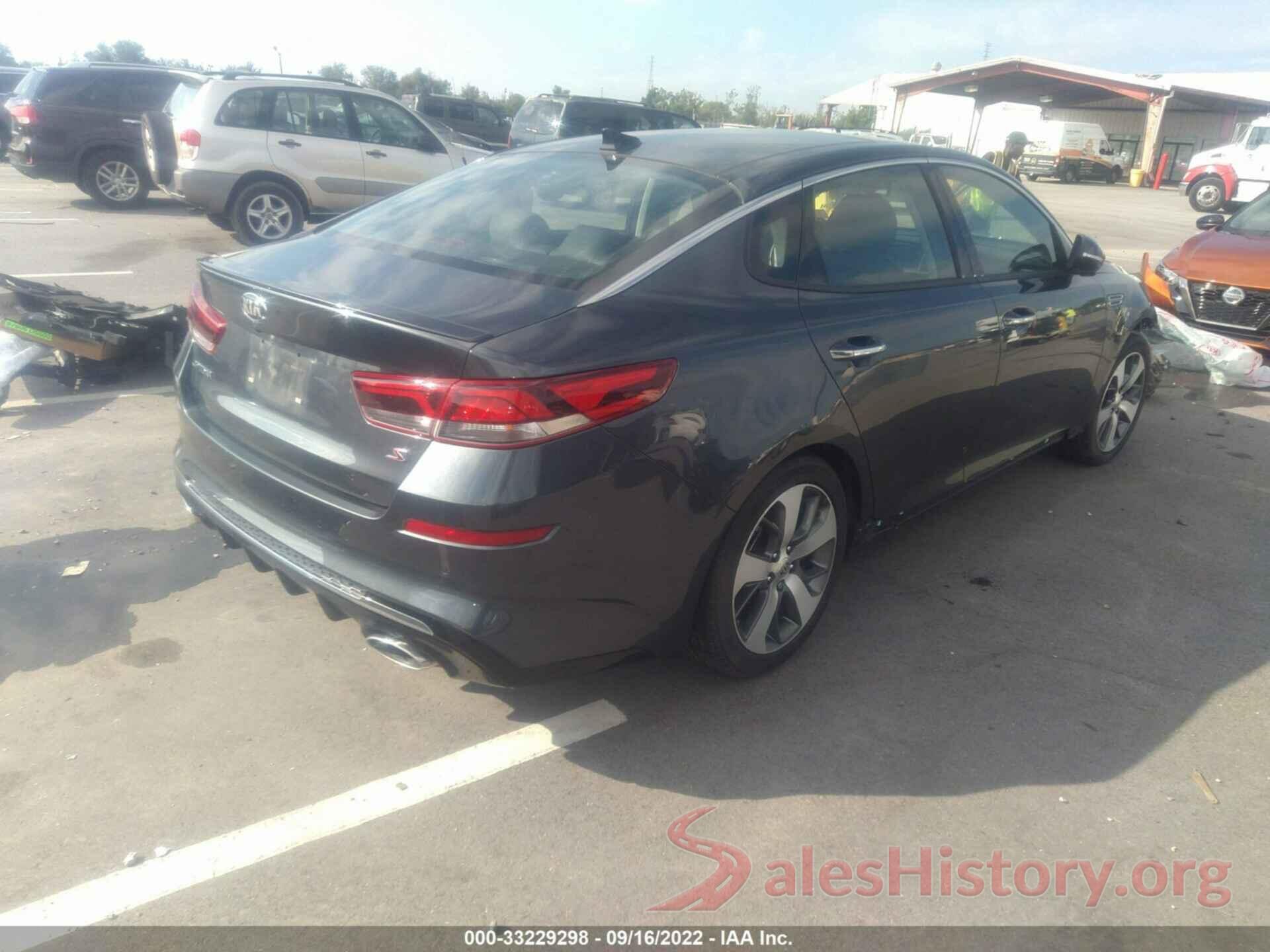 5XXGT4L30KG378257 2019 KIA OPTIMA