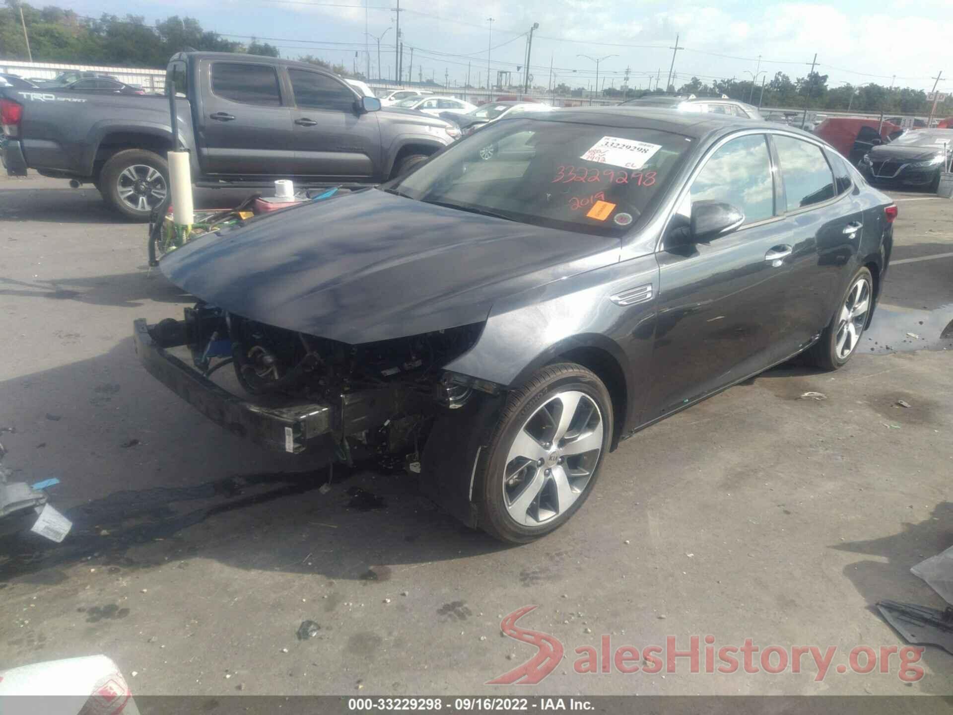 5XXGT4L30KG378257 2019 KIA OPTIMA