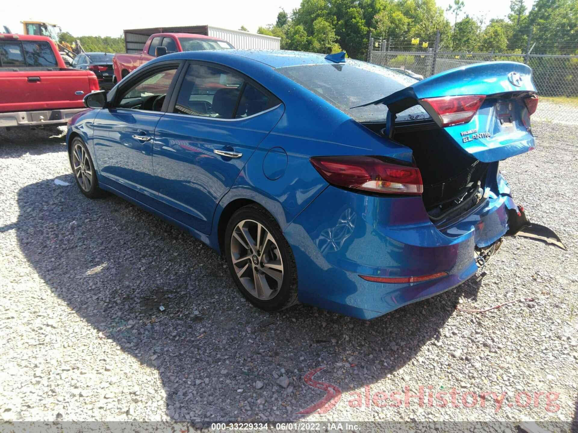 5NPD84LF2HH035364 2017 HYUNDAI ELANTRA