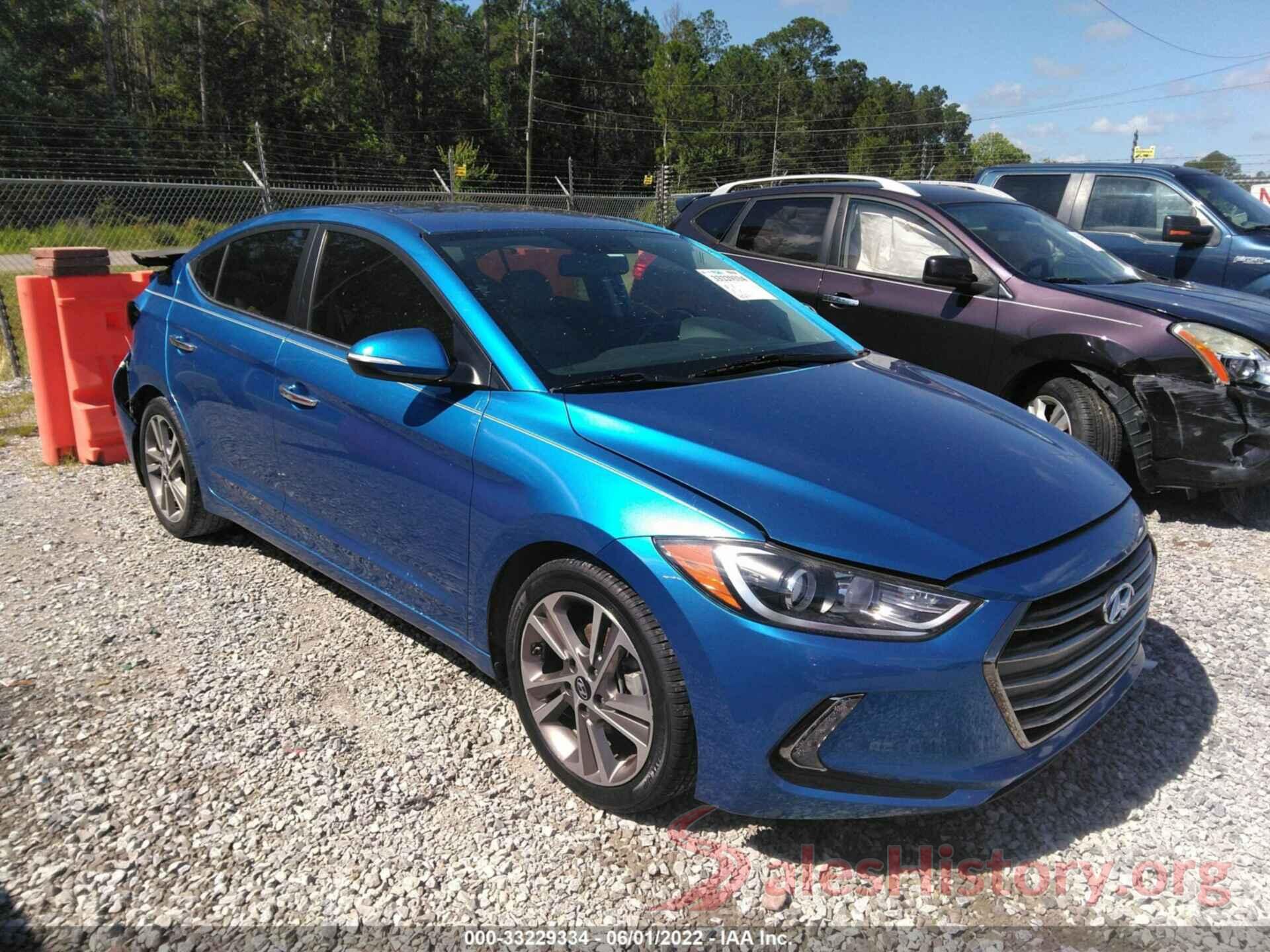 5NPD84LF2HH035364 2017 HYUNDAI ELANTRA