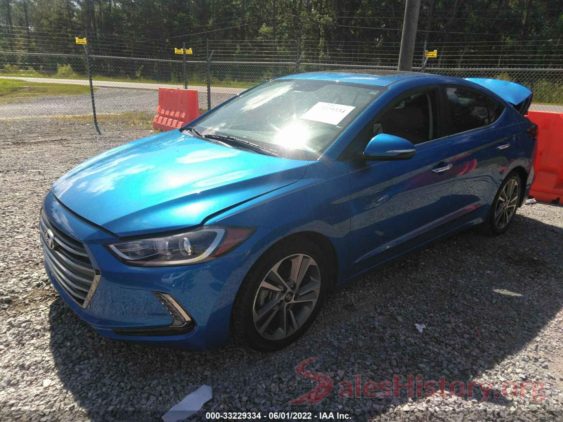 5NPD84LF2HH035364 2017 HYUNDAI ELANTRA