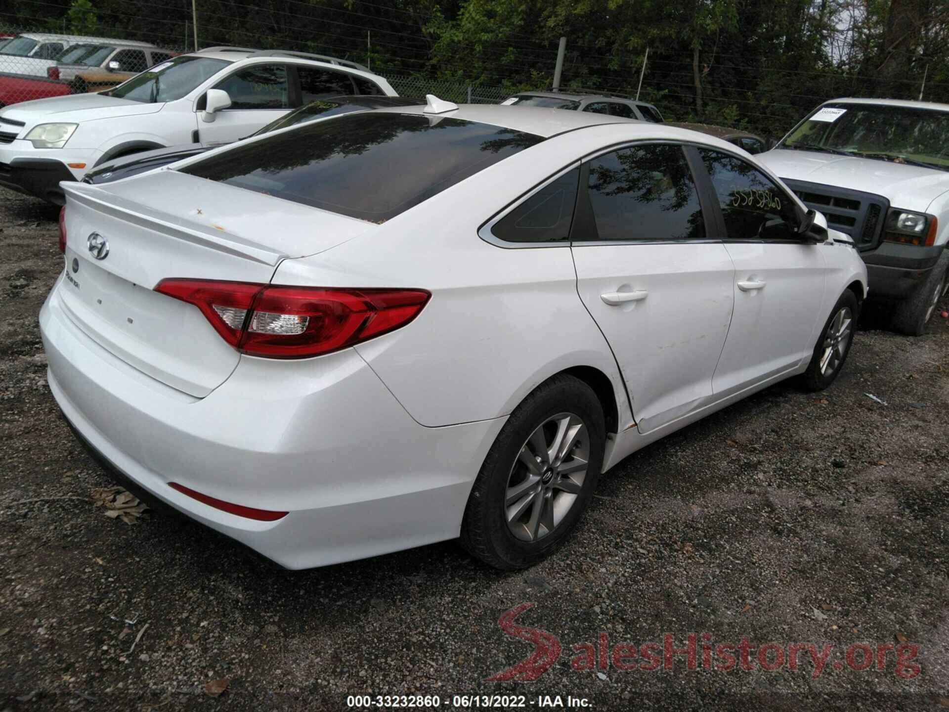 5NPE24AF8HH491524 2017 HYUNDAI SONATA