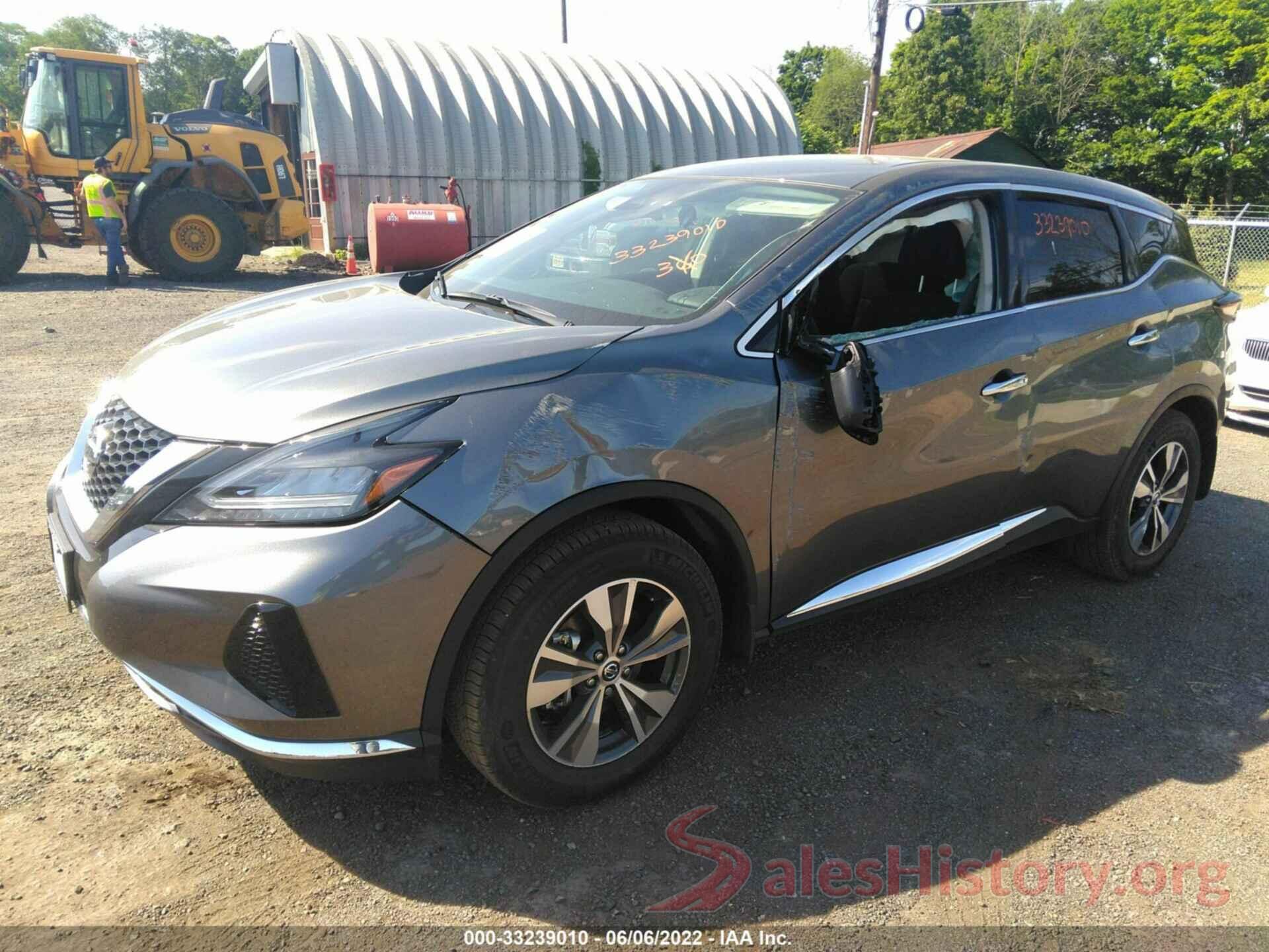 5N1AZ2AS8NC121849 2022 NISSAN MURANO