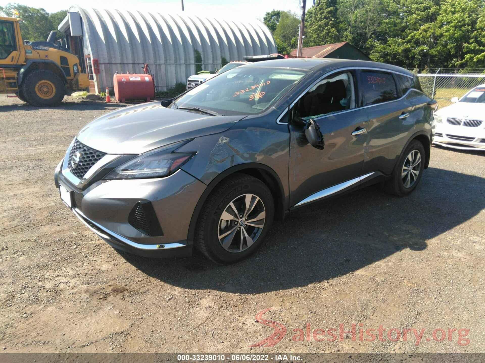 5N1AZ2AS8NC121849 2022 NISSAN MURANO