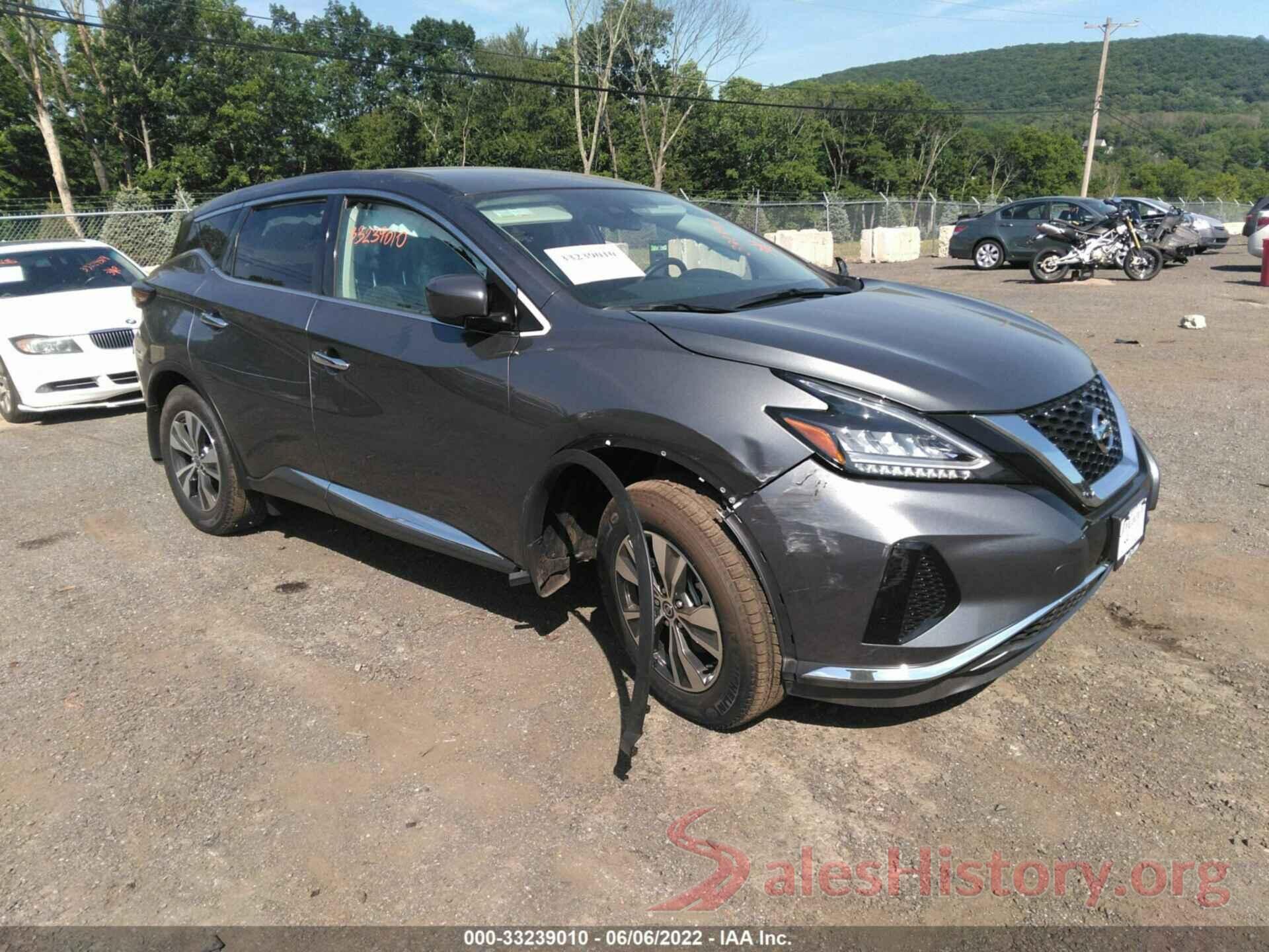 5N1AZ2AS8NC121849 2022 NISSAN MURANO