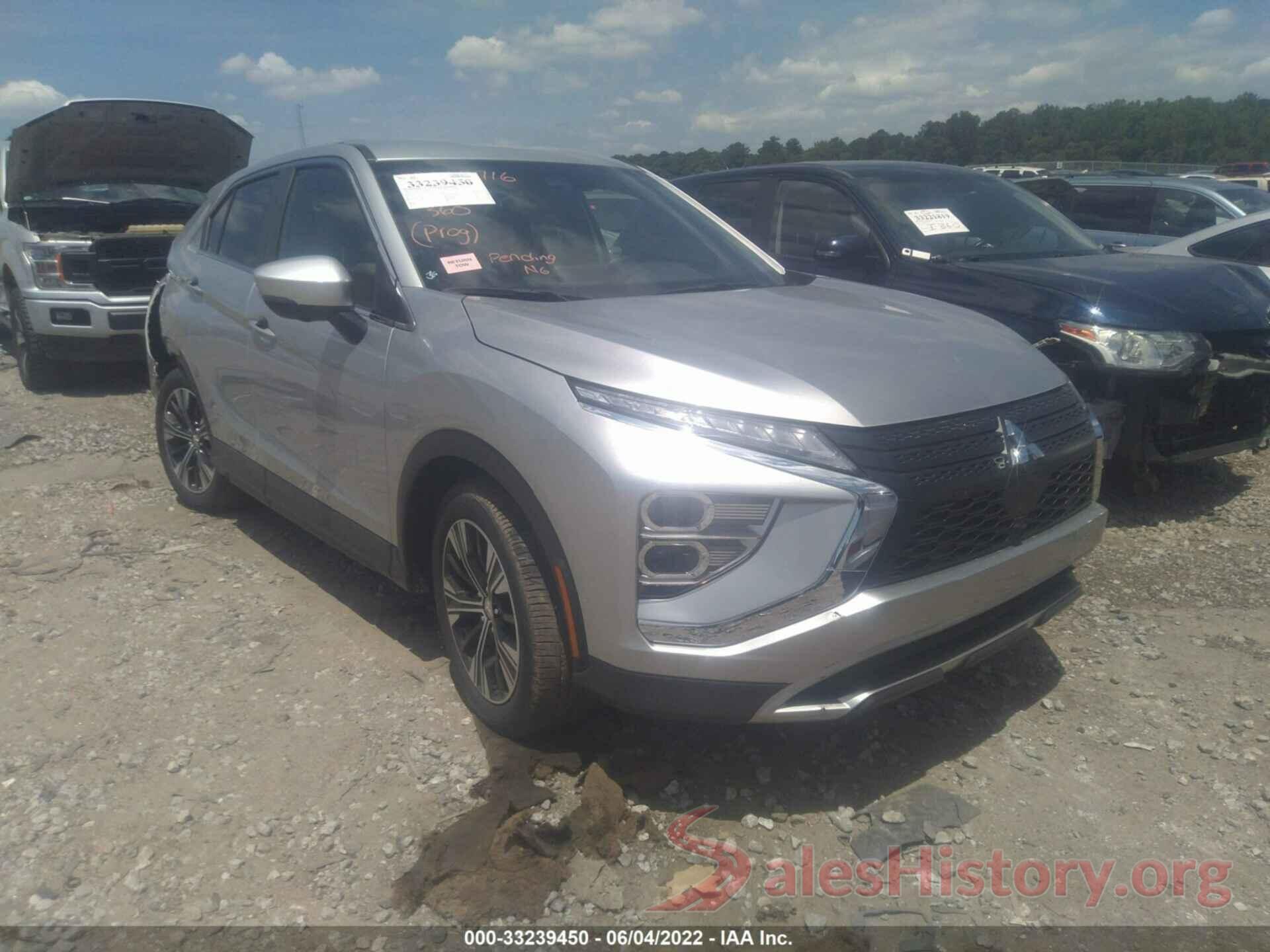 JA4ASWAAXNZ004496 2022 MITSUBISHI ECLIPSE CROSS