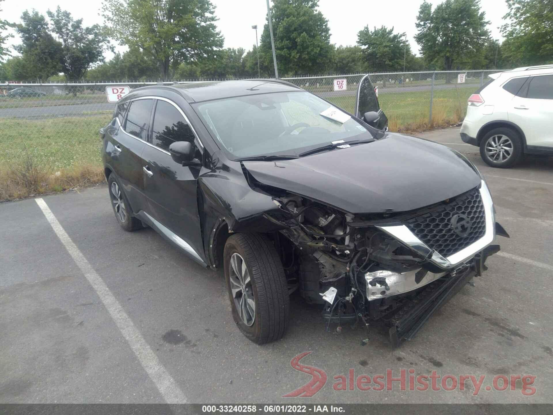 5N1AZ2BS9LN141303 2020 NISSAN MURANO