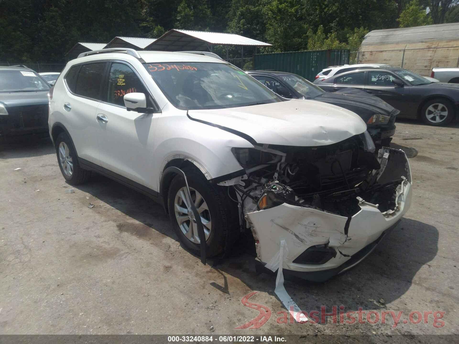 5N1AT2MMXGC822961 2016 NISSAN ROGUE