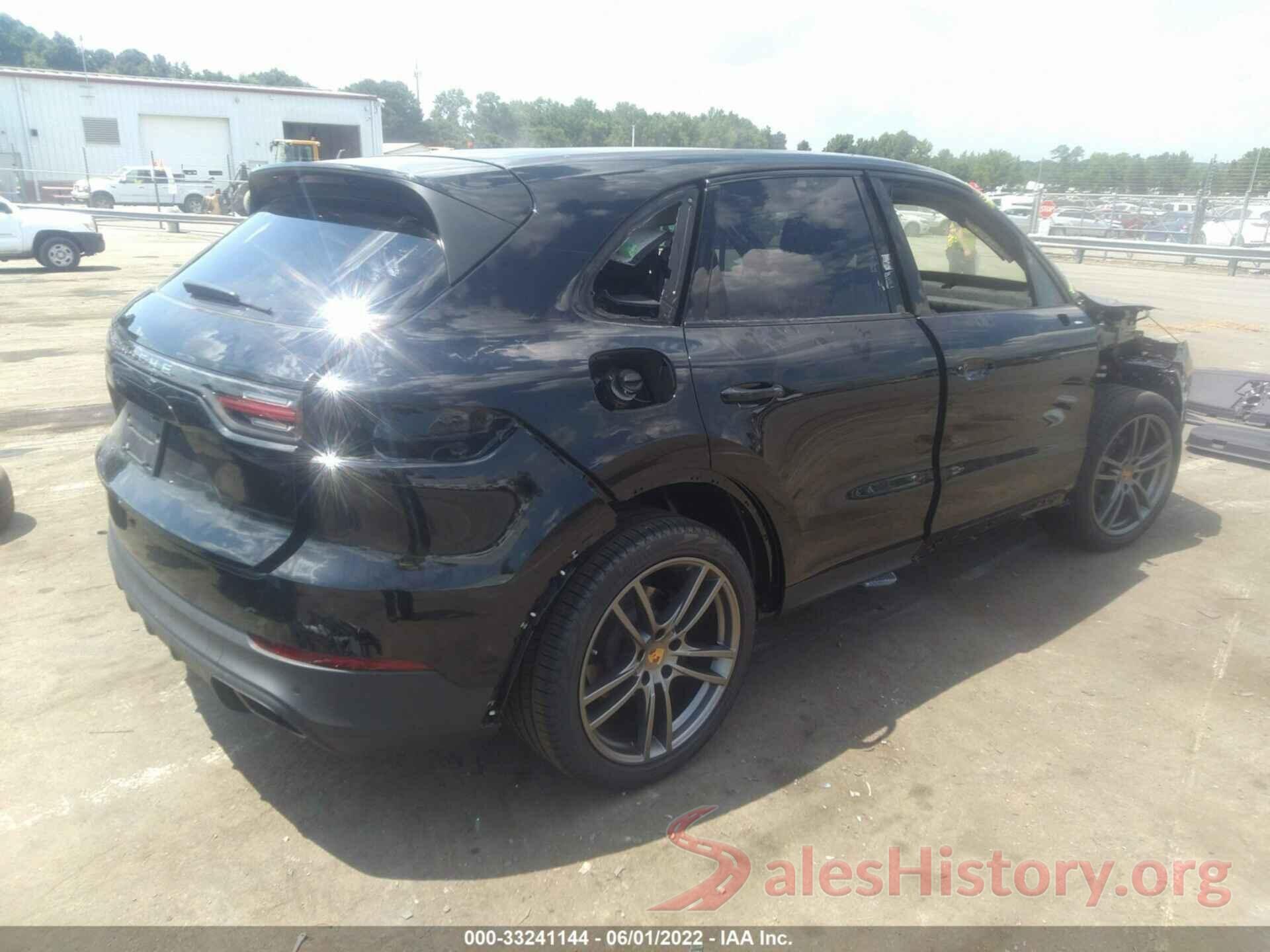 WP1AA2AY9MDA07642 2021 PORSCHE CAYENNE