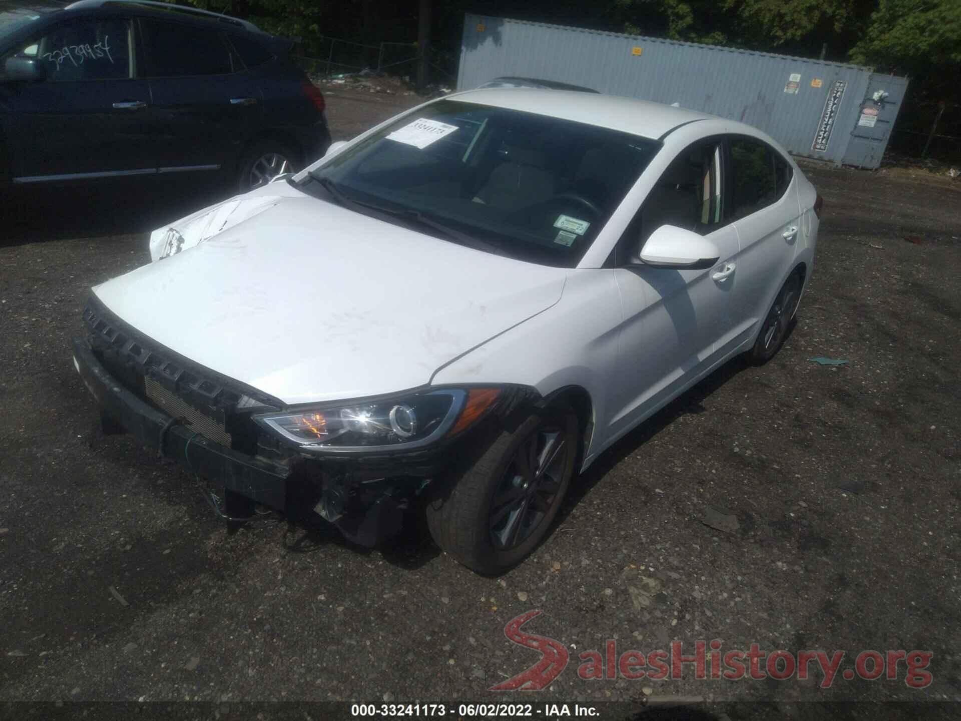 5NPD84LF7HH022674 2017 HYUNDAI ELANTRA