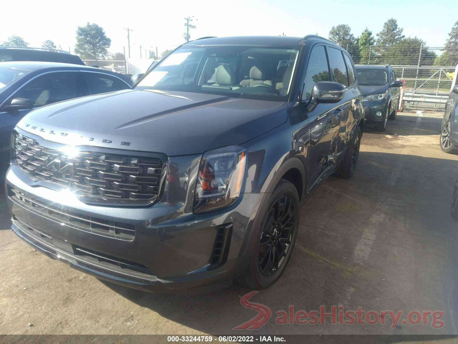 5XYP3DHC0NG228027 2022 KIA TELLURIDE