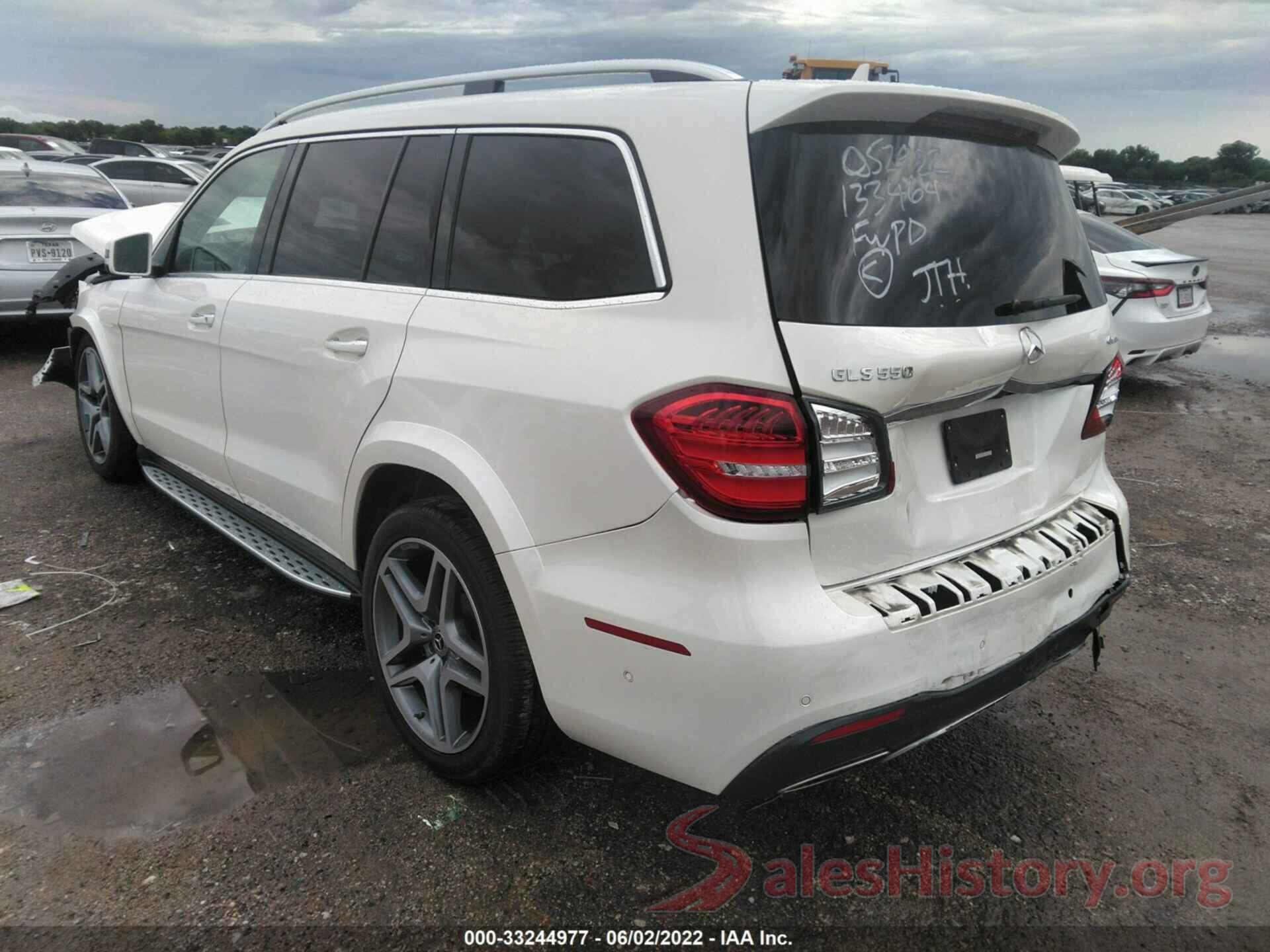 4JGDF7DE5KB200910 2019 MERCEDES-BENZ GLS