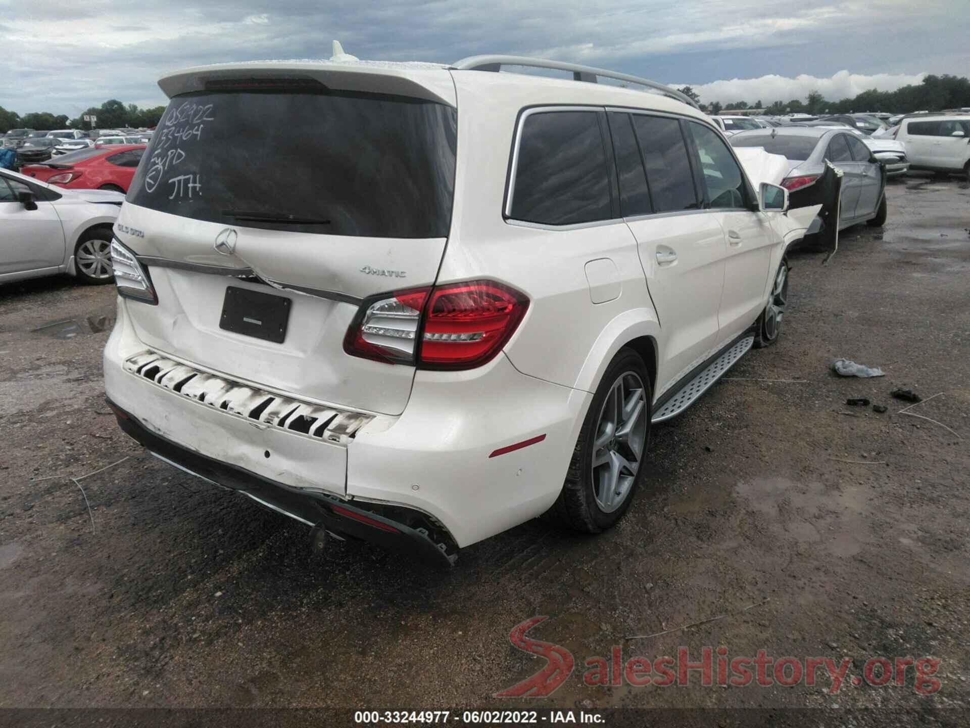 4JGDF7DE5KB200910 2019 MERCEDES-BENZ GLS