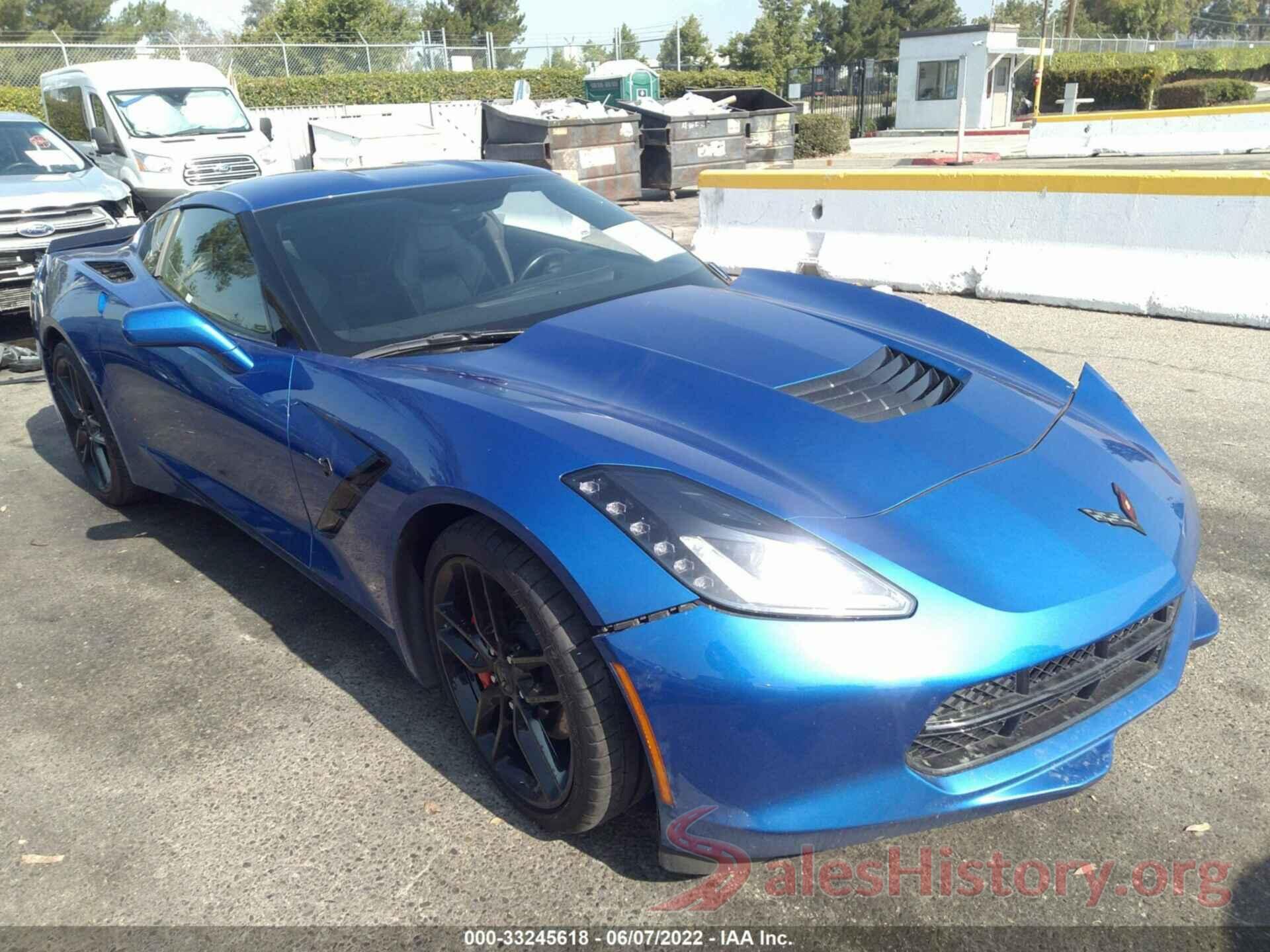 1G1YB2D73K5123094 2019 CHEVROLET CORVETTE