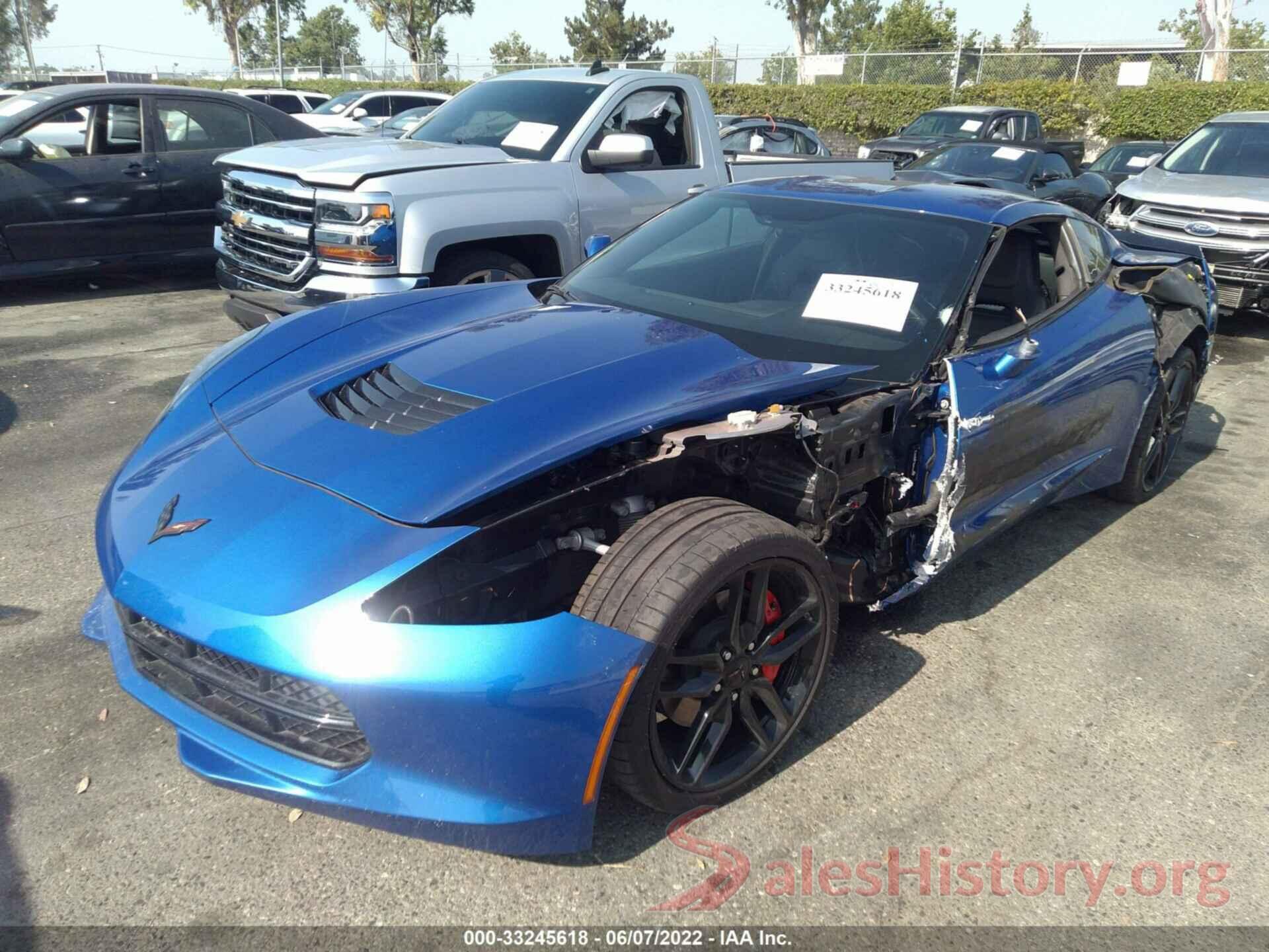 1G1YB2D73K5123094 2019 CHEVROLET CORVETTE