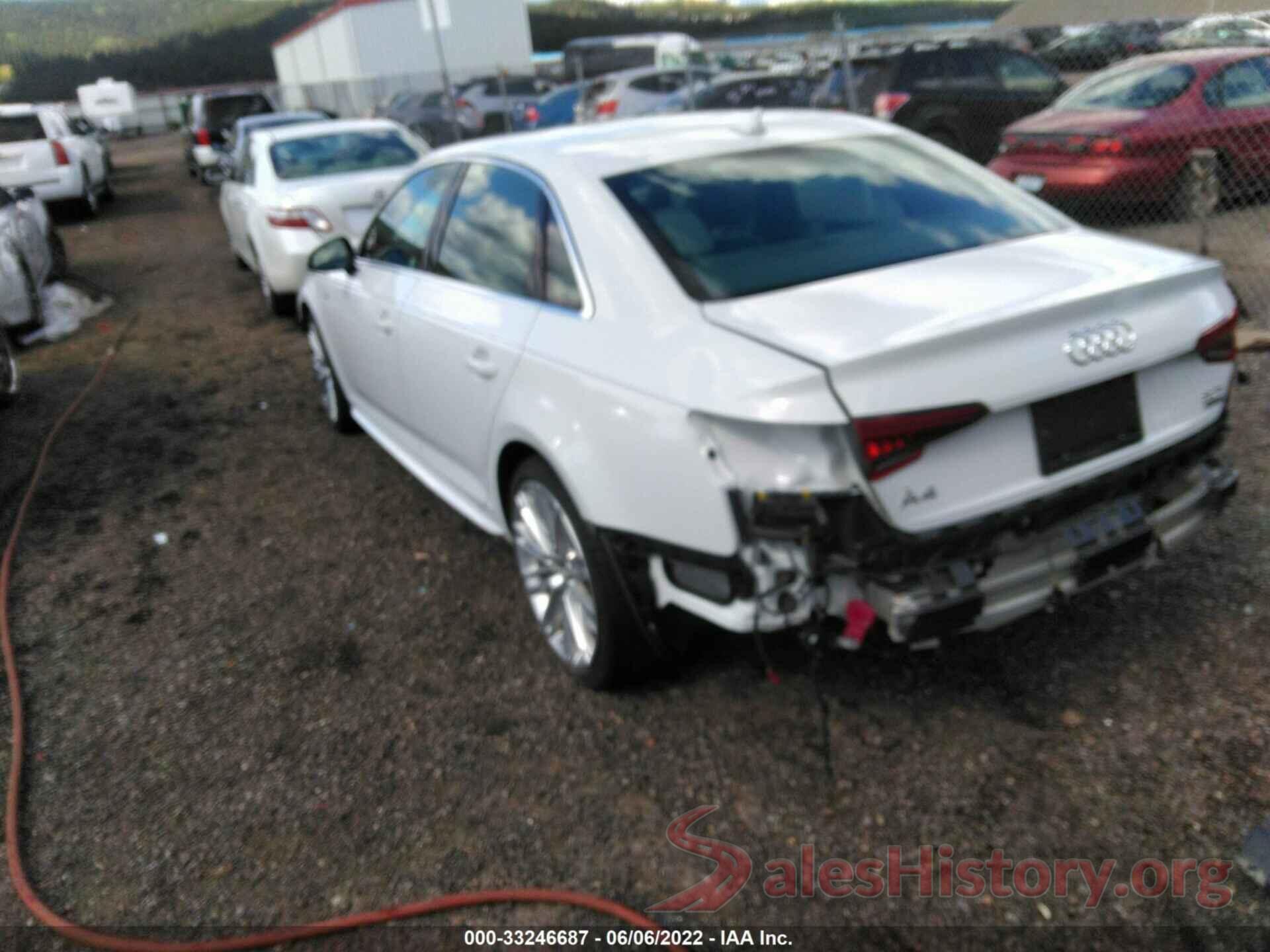 WAUENAF48JA222415 2018 AUDI A4