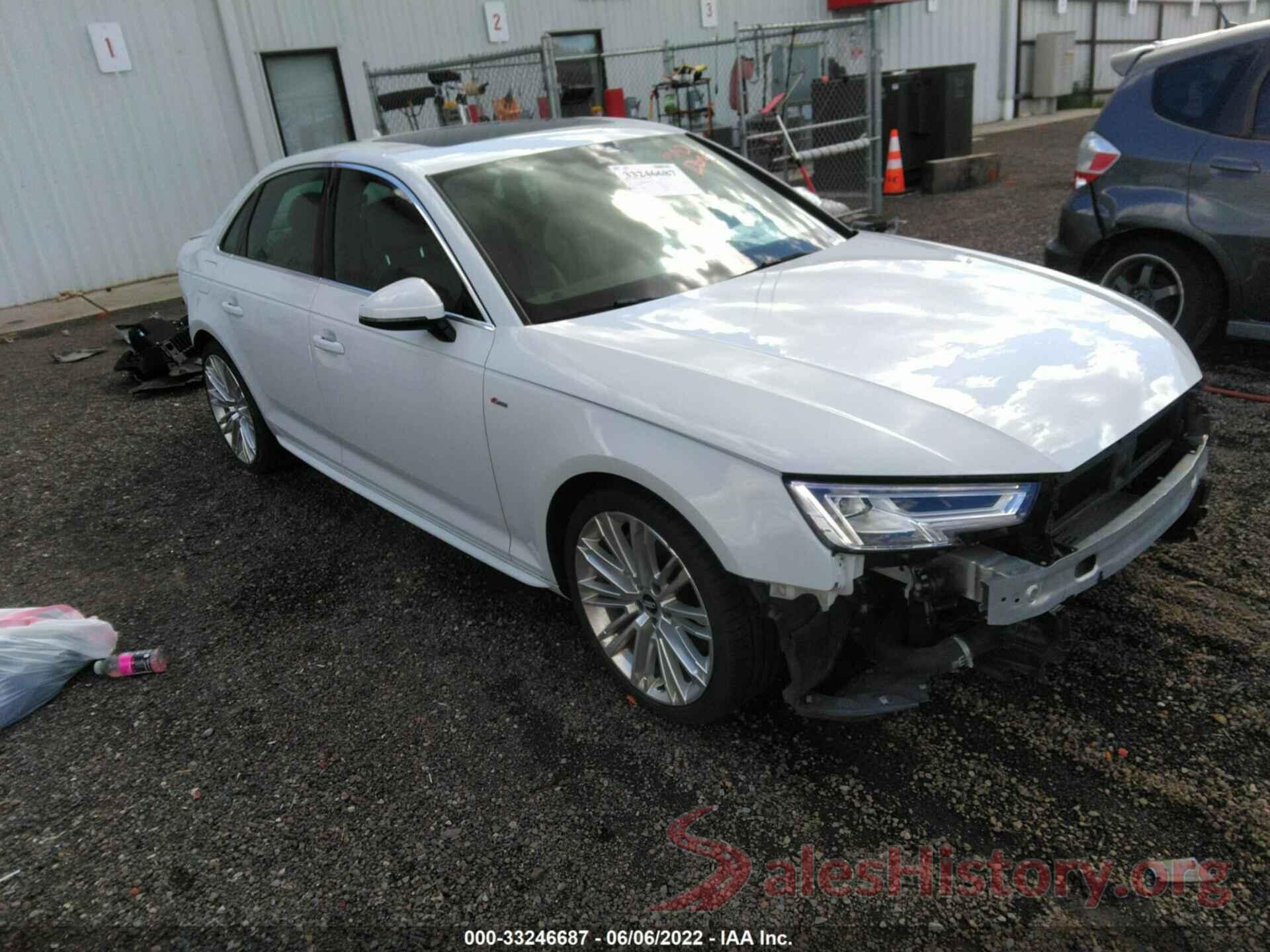 WAUENAF48JA222415 2018 AUDI A4